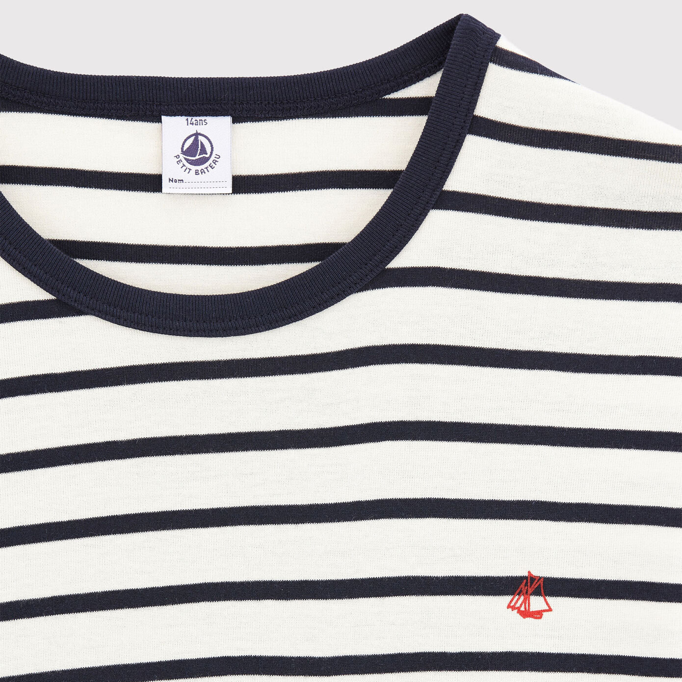 Boys Navy Stripes Cotton Nightwear Set