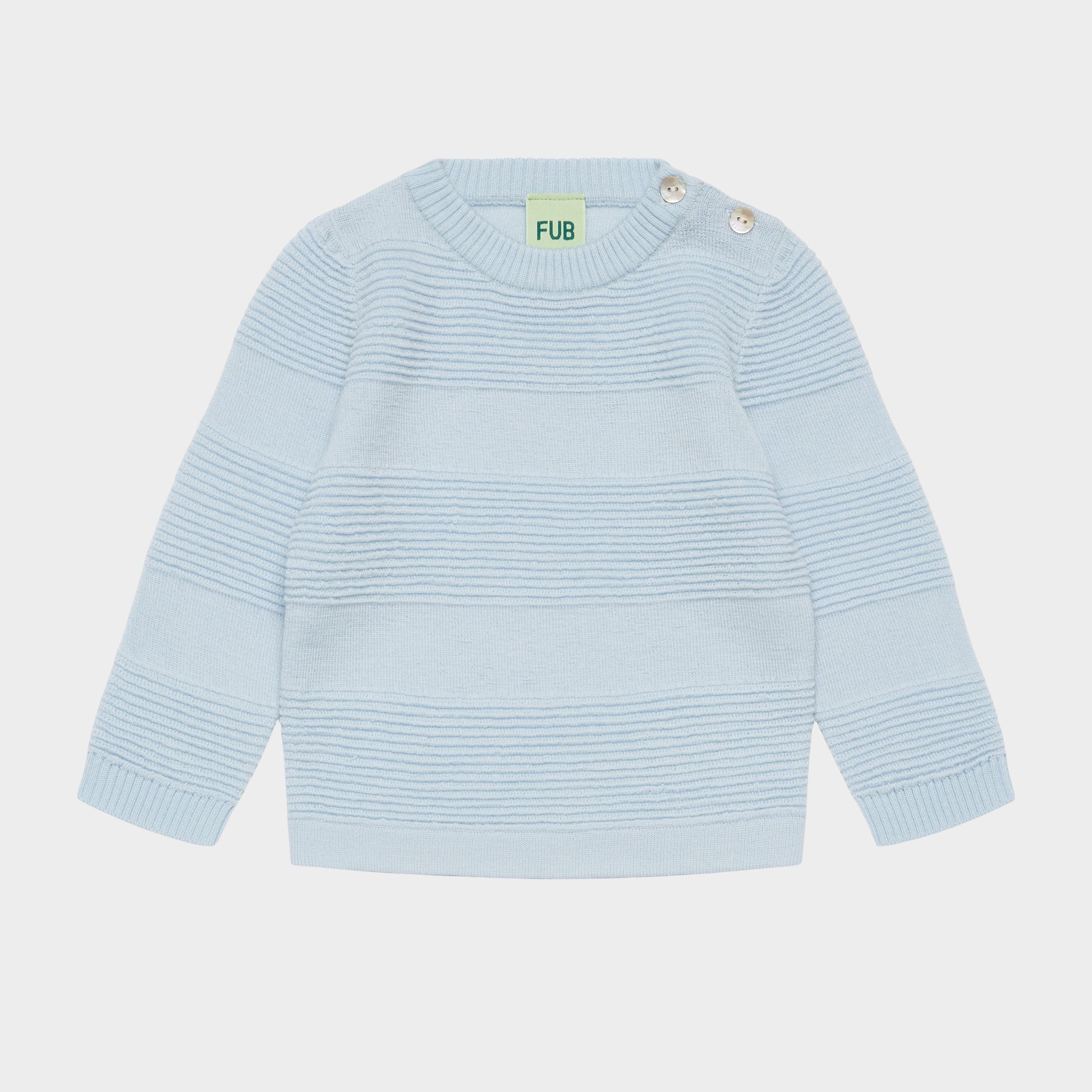 Baby Boys & Girls Light Blue Wool Sweater