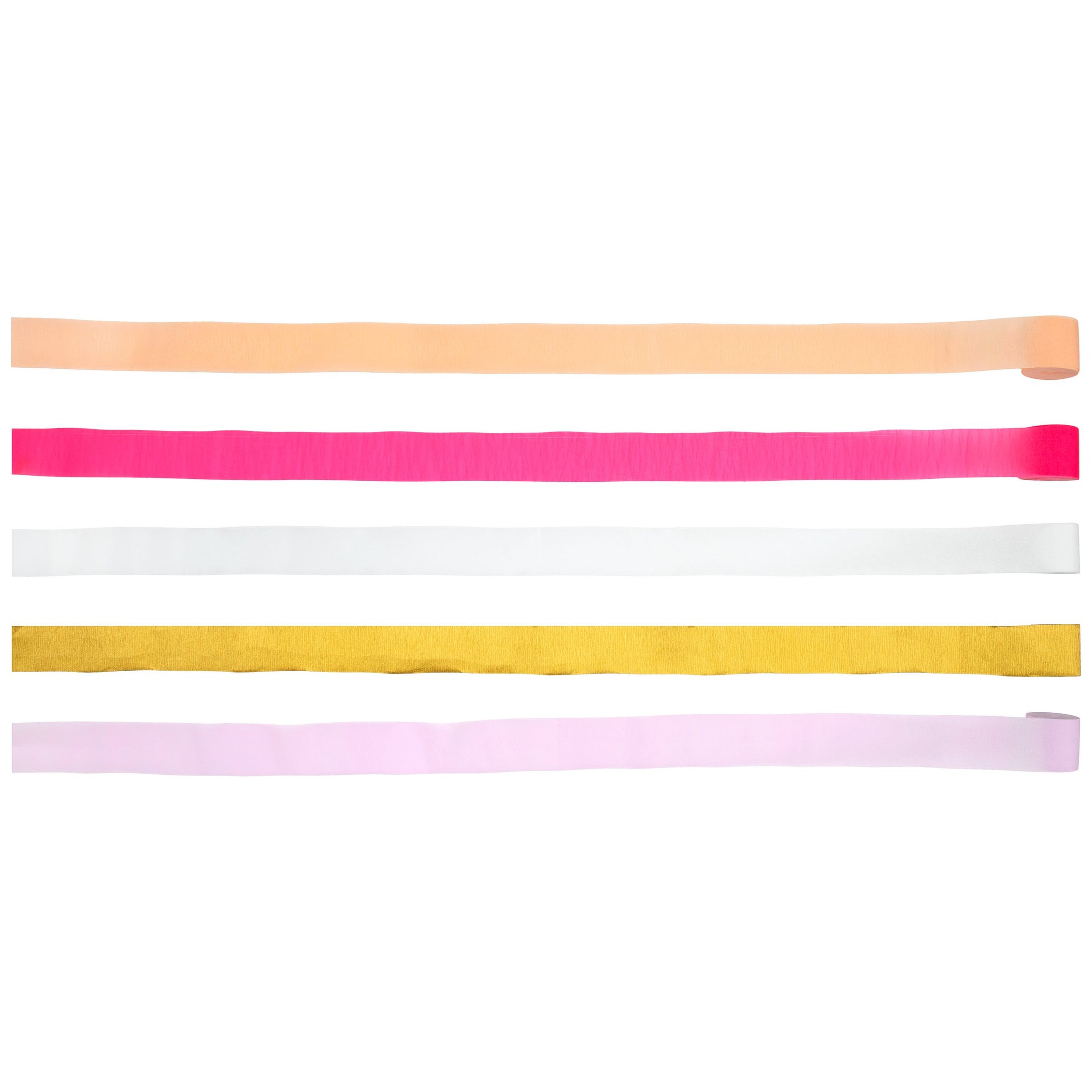 Pink Crepe Paper Streamers