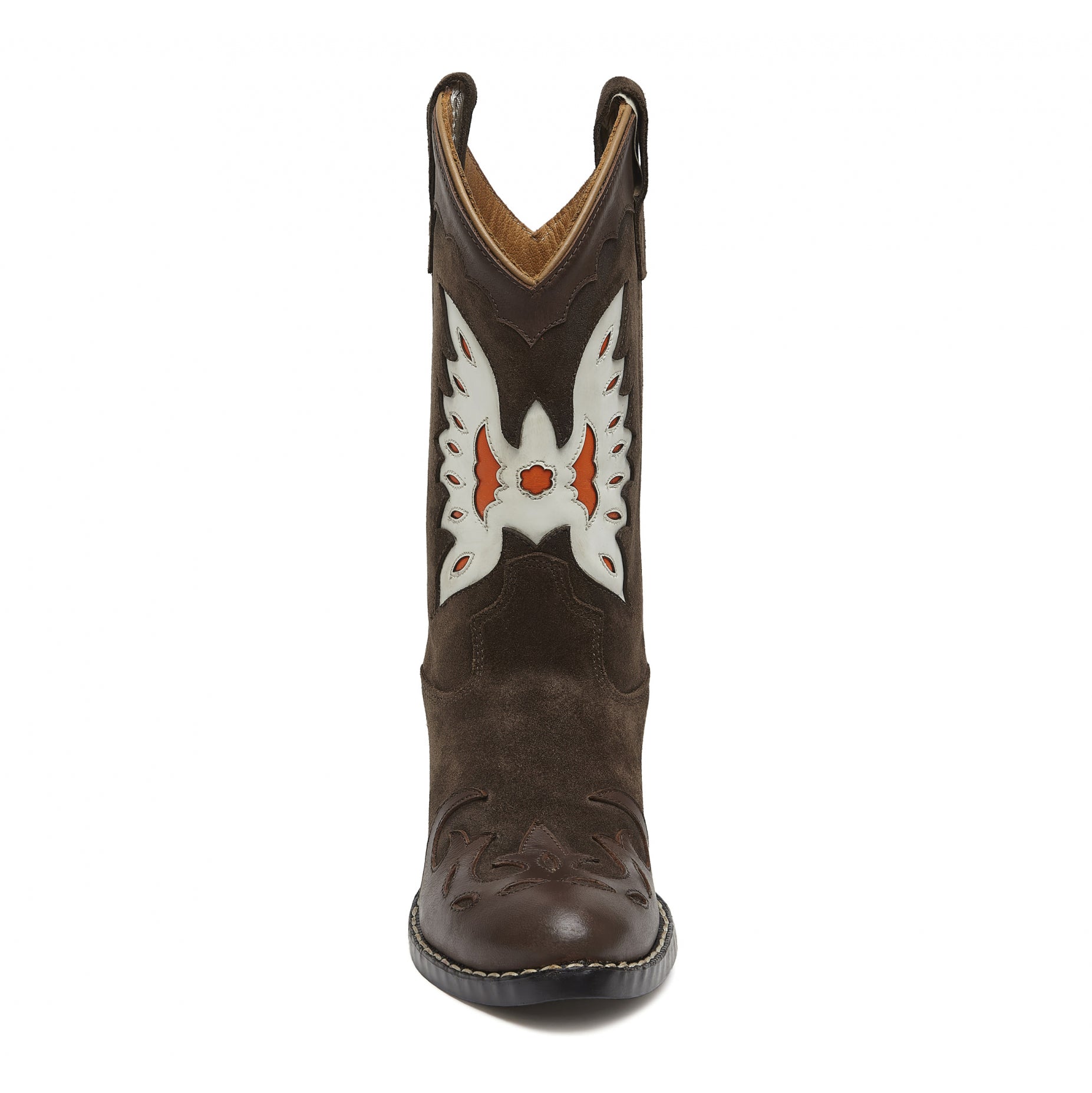 Girls Brown Cowboy Boots