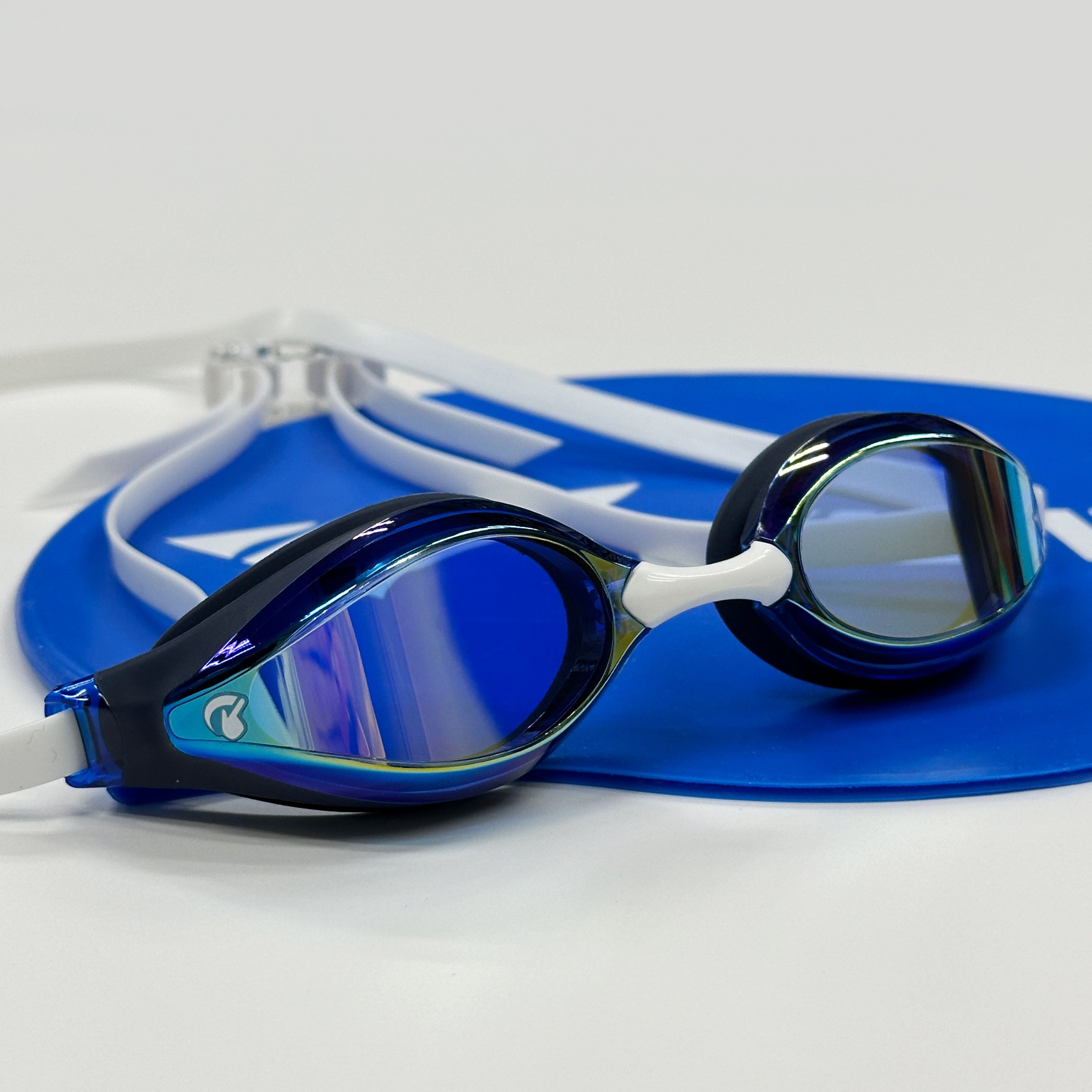 Adult Blue Racing Goggles(V240ASAM/BLY)