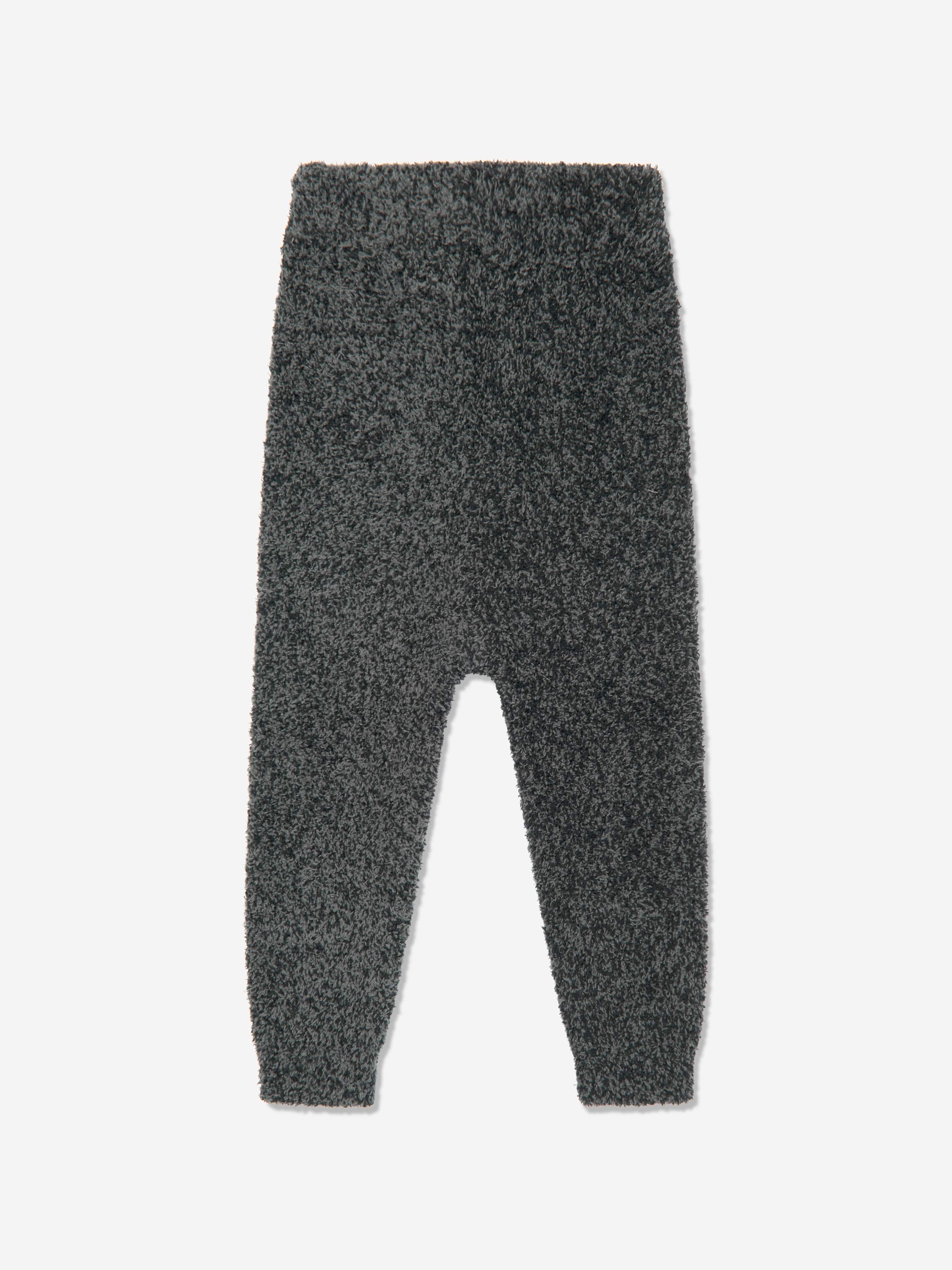 7AM Enfant Baby  Fuzzy Leggings in Black