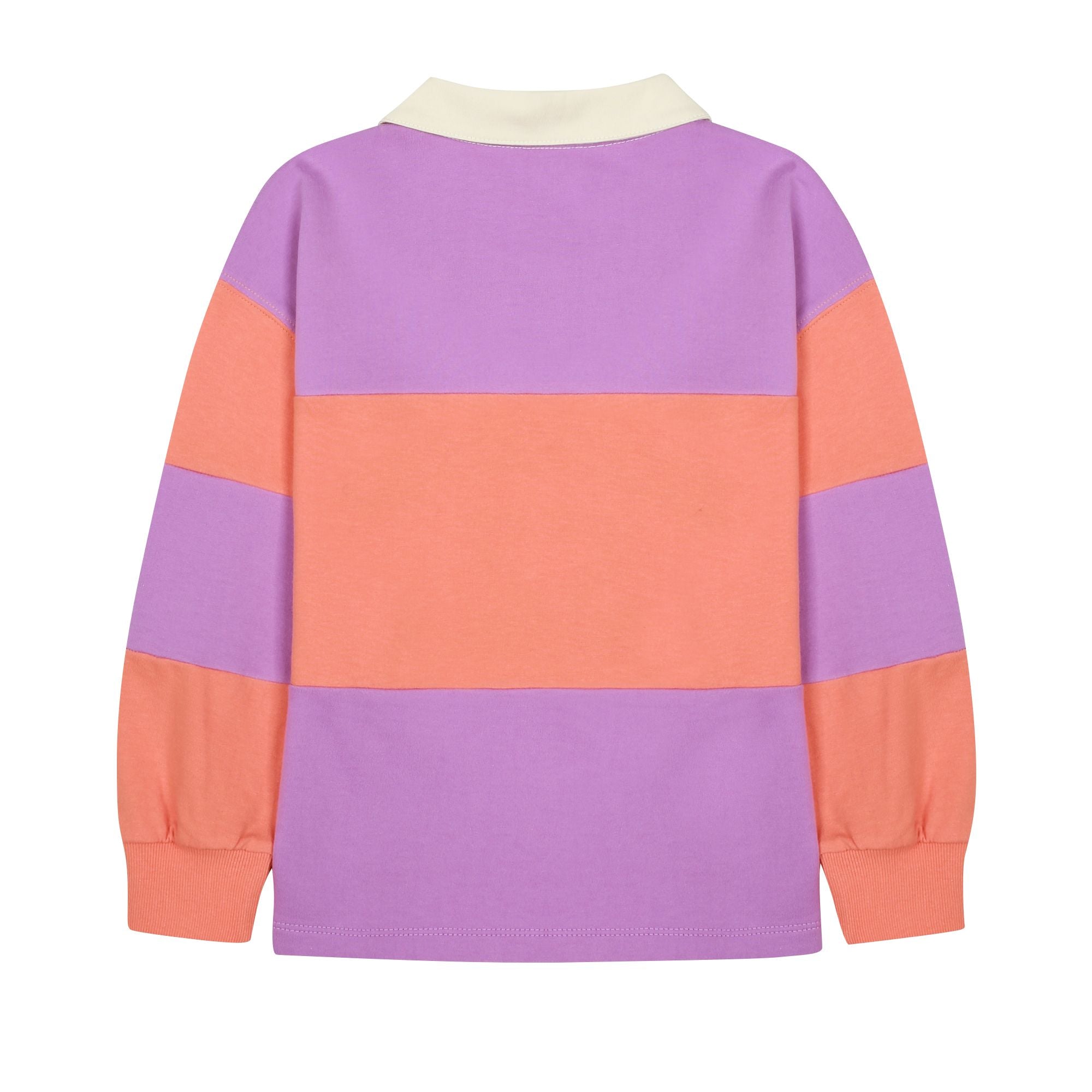 Boys & Girls Purple Logo Cotton Sweatshirt