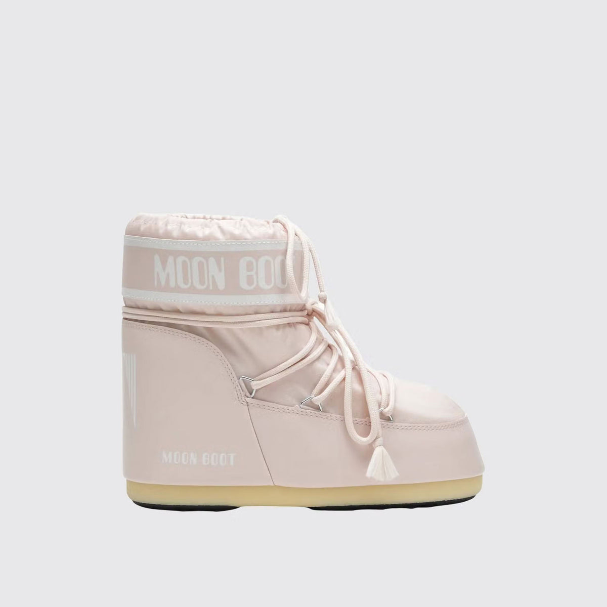 Women Dusty Pink "ICON LOW" Nylon Boots