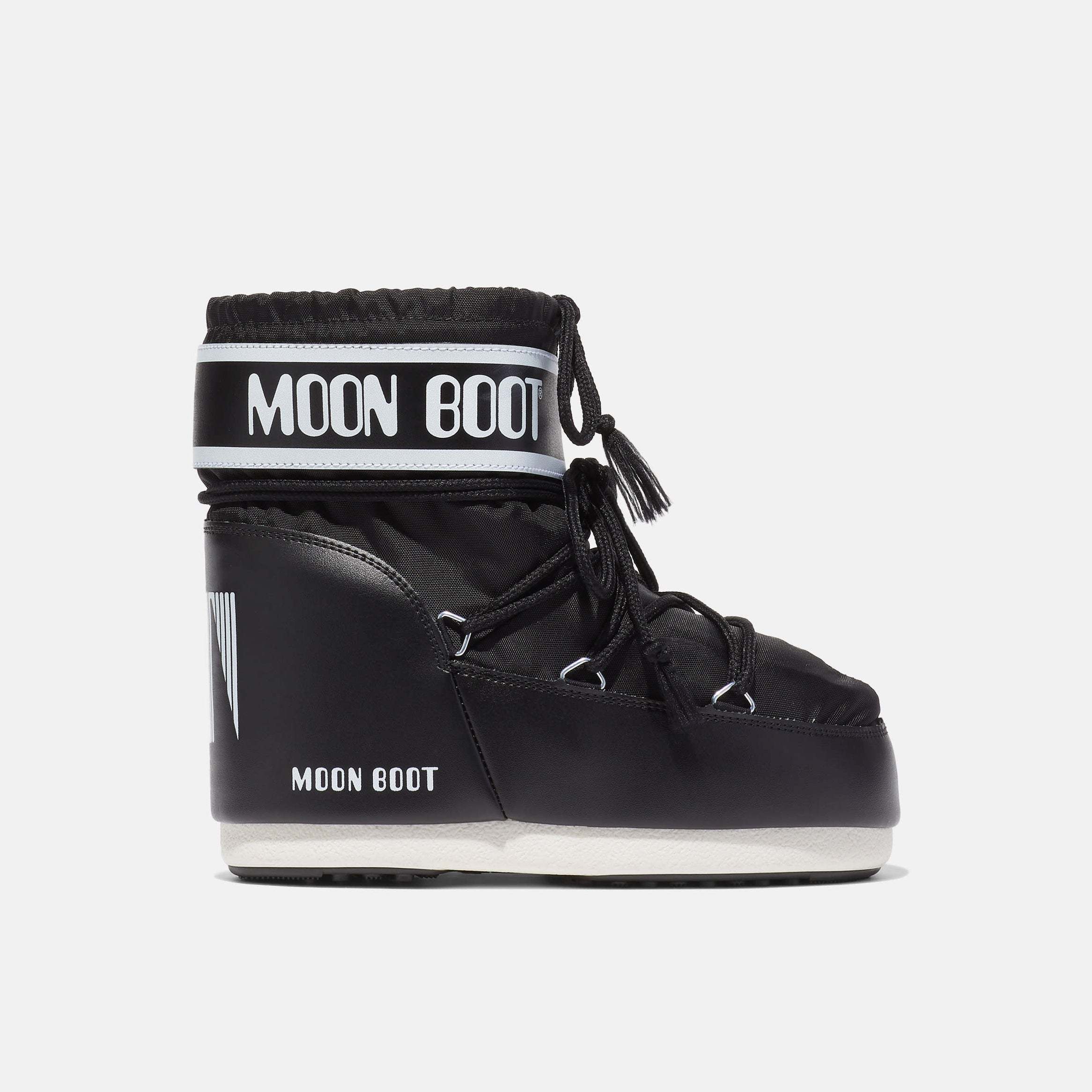 Women Black "ICON LOW" Boots