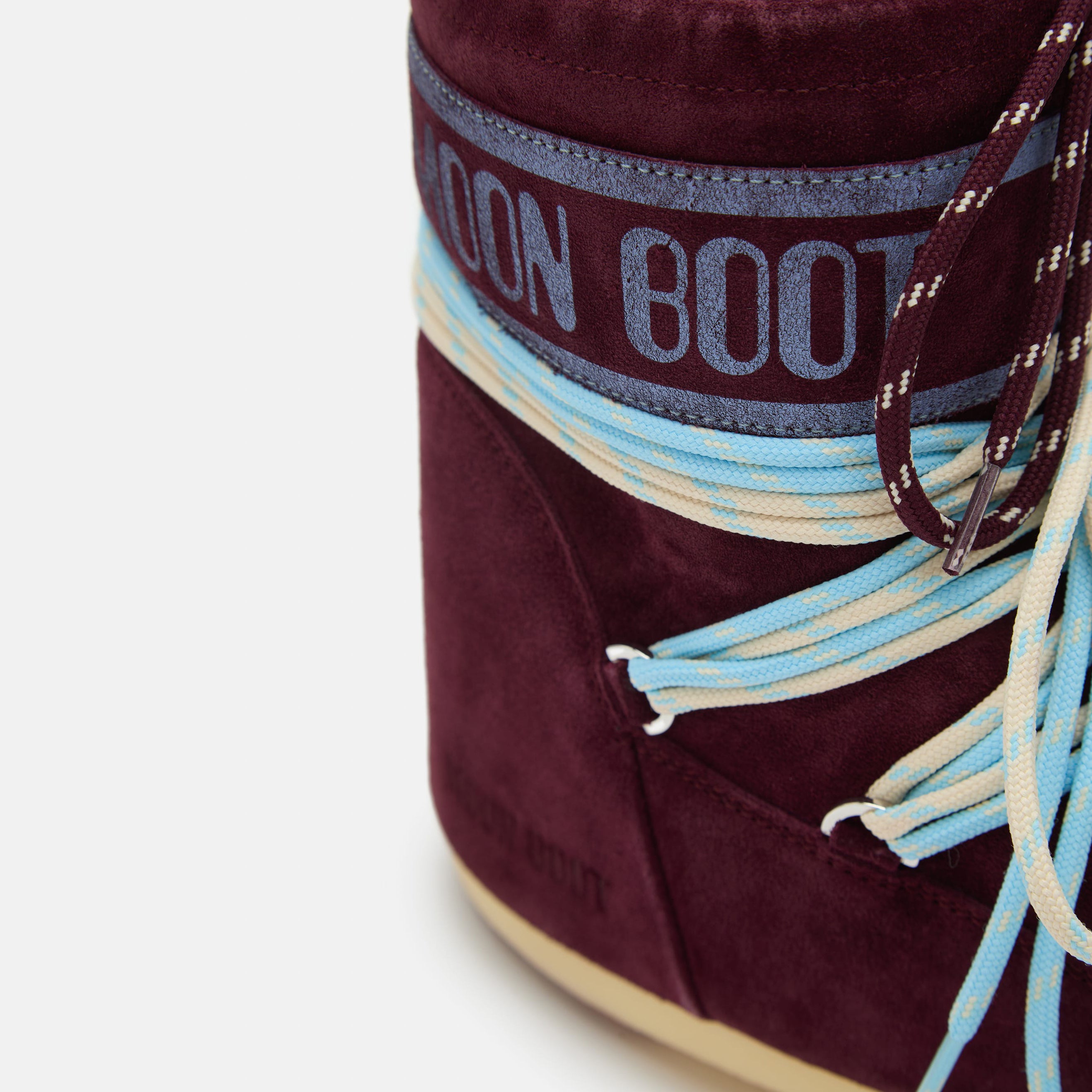 Women Wine Red "ICON LOW" Suede Boots