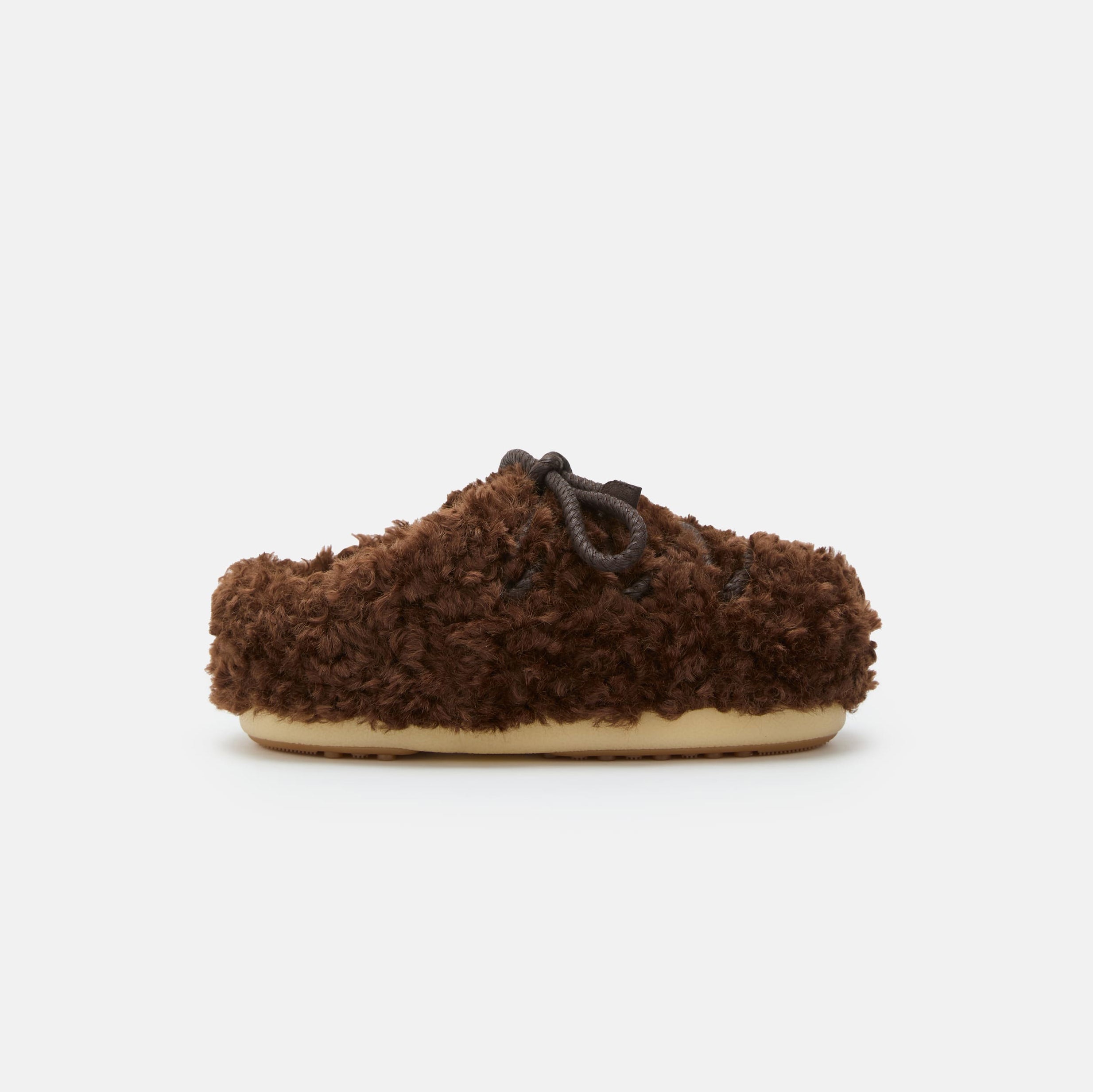 Women Dark Brown "EVX" Curly Shoes