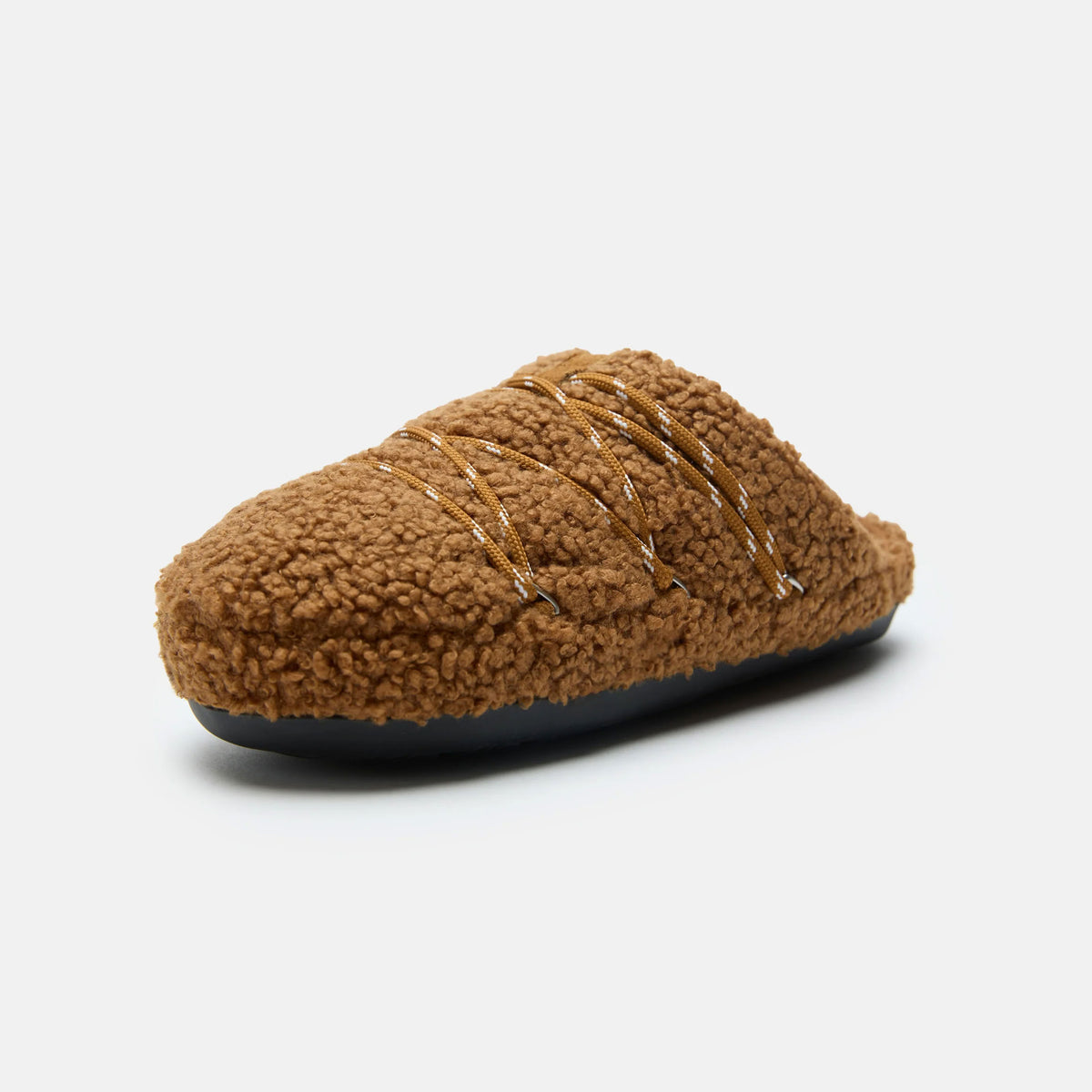 Women Brown "TEDDY" Plush Slipper