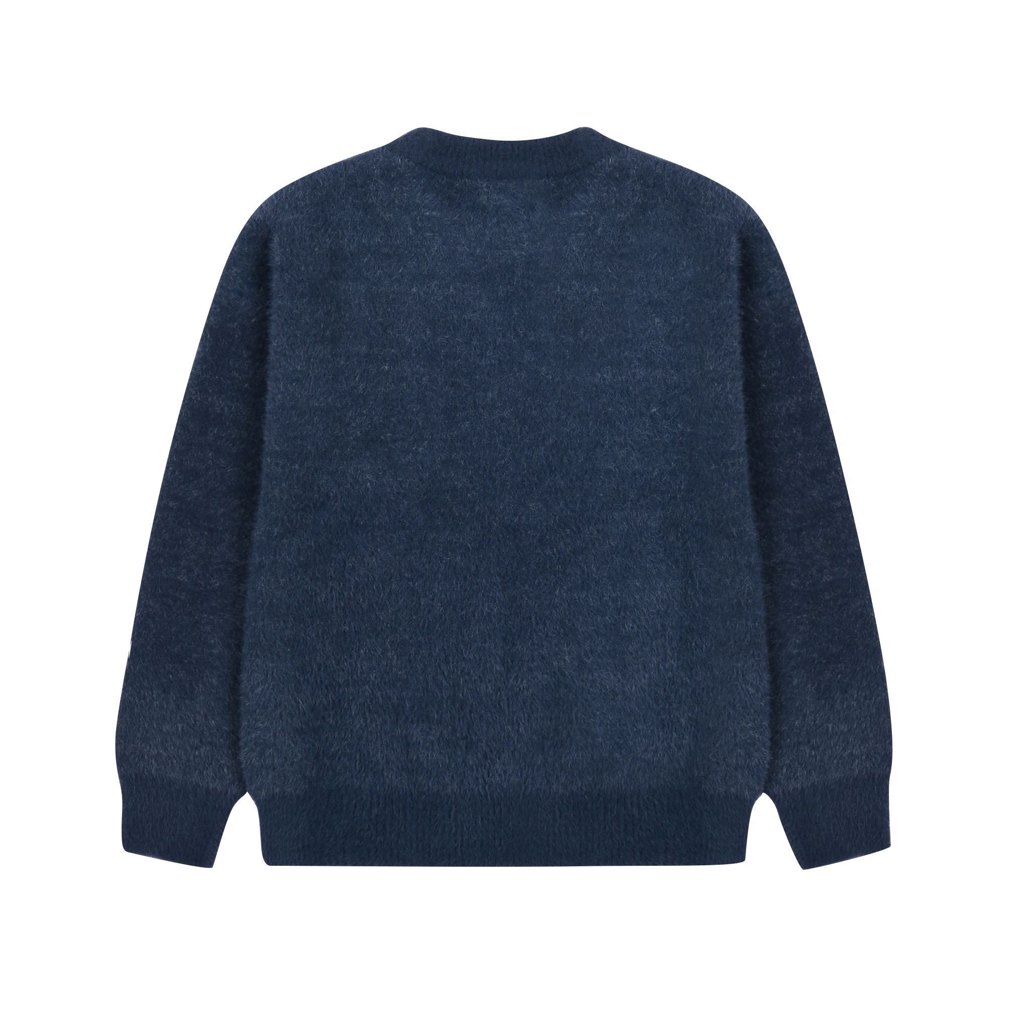 Boys & Girls Navy Jacquard Knit Sweater