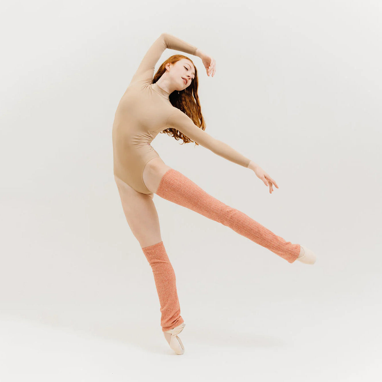 Boys & Girls Pink Ballet Warm Up Socks
