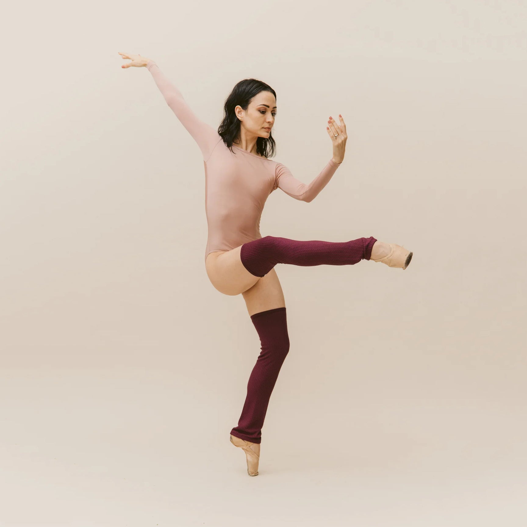 Boys & Girls Berry Ballet Warm Up Socks