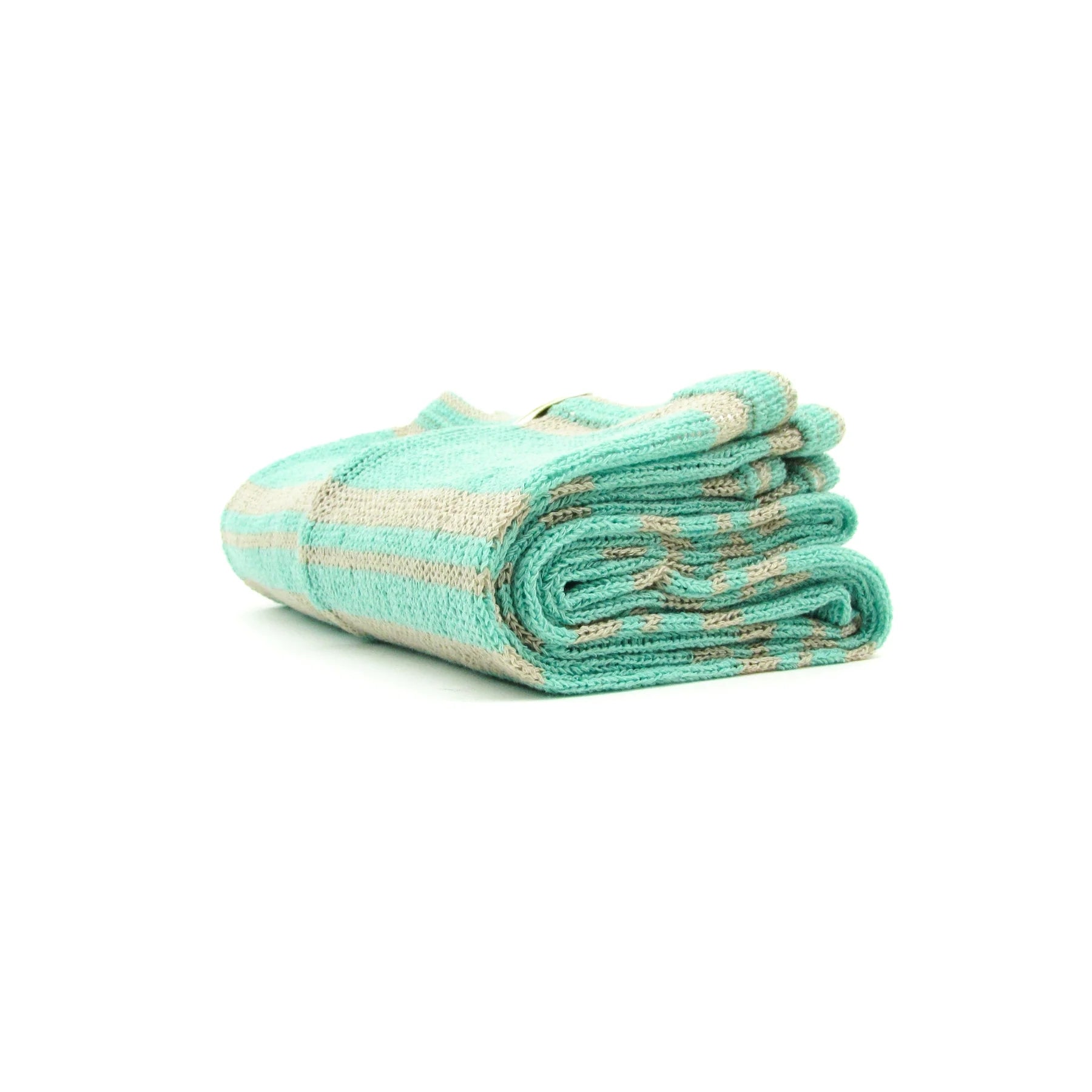 Boys & Girls Light Green Stripes Ballet Warm Up Socks