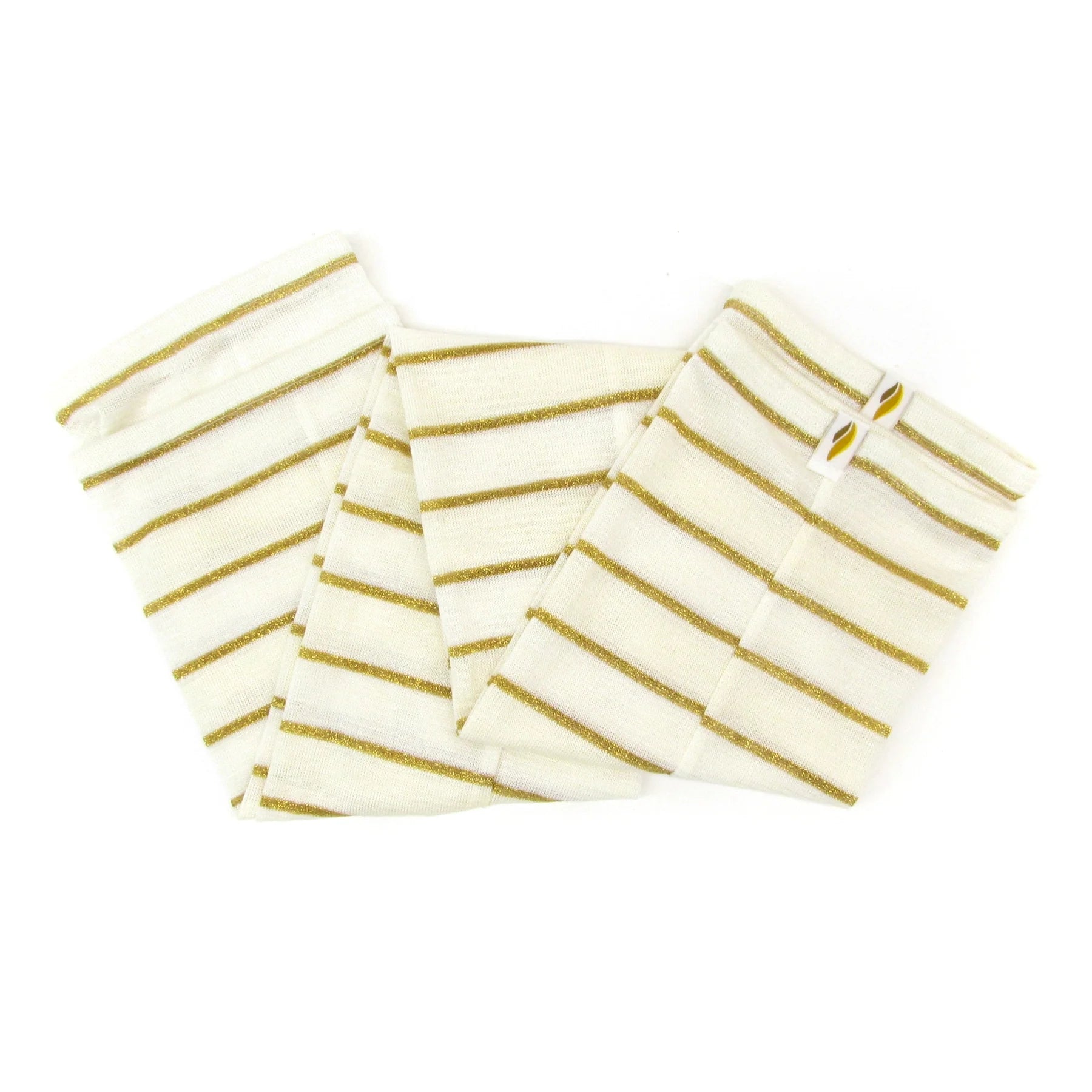 Boys & Girls Ivory Stripes Ballet Warm Up Socks
