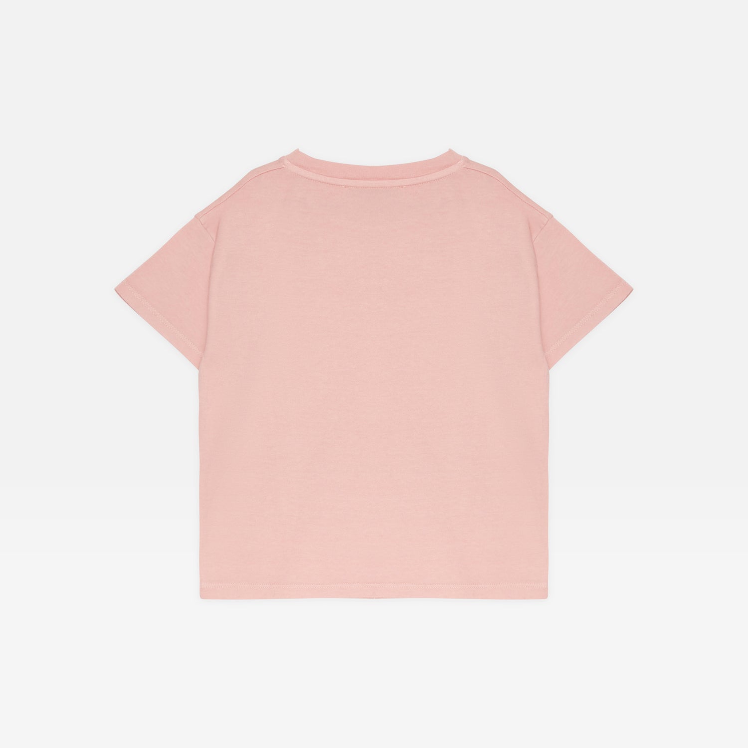 Boys & Girls Pink Logo Cotton T-Shirt