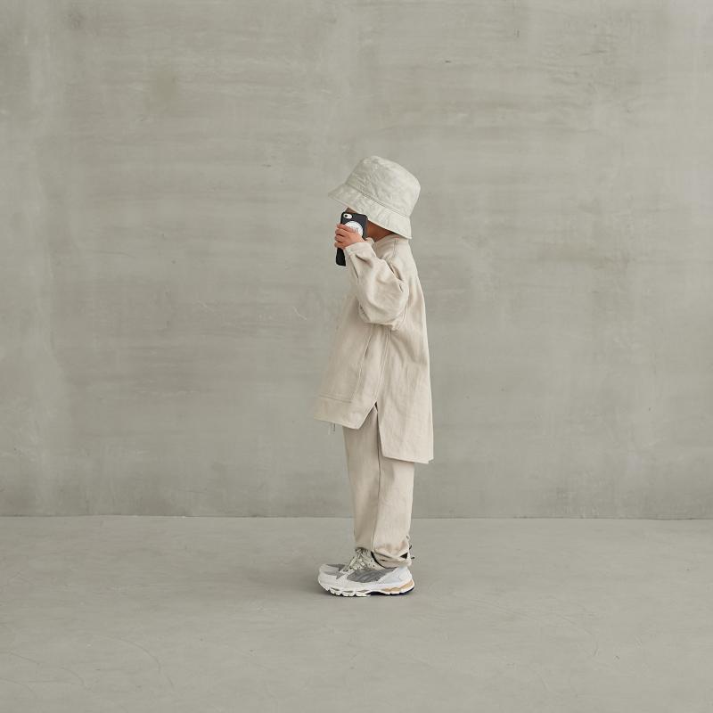 Boys & Girls White Cotton Shirt