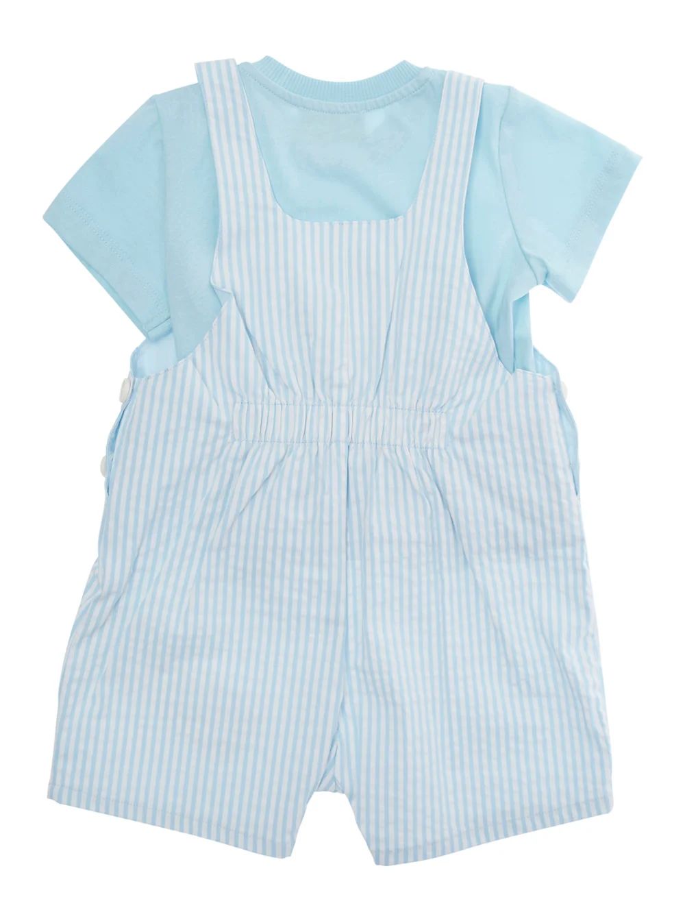 T-SHIRT+ DUNGAREES