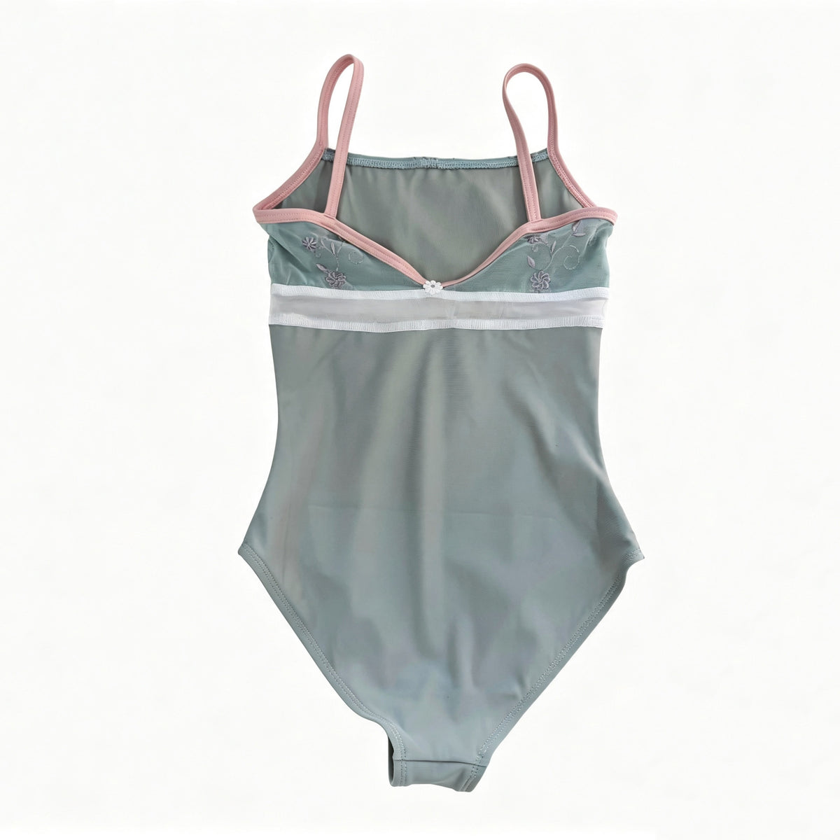 Girls Aqua Blue "BRIGID" Ballet Onesies(KC17038-C95/L17+TRD26+TP03+L09)