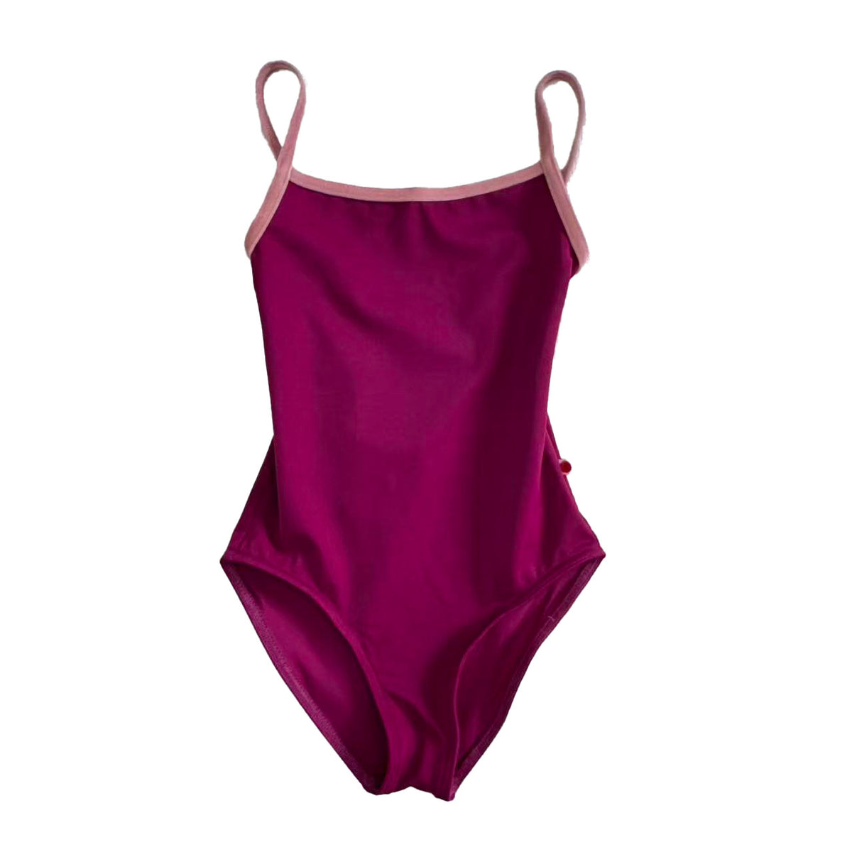 Bright Pink "Daniela/T-Maroon/V-Dreamy" Ballet Onesies