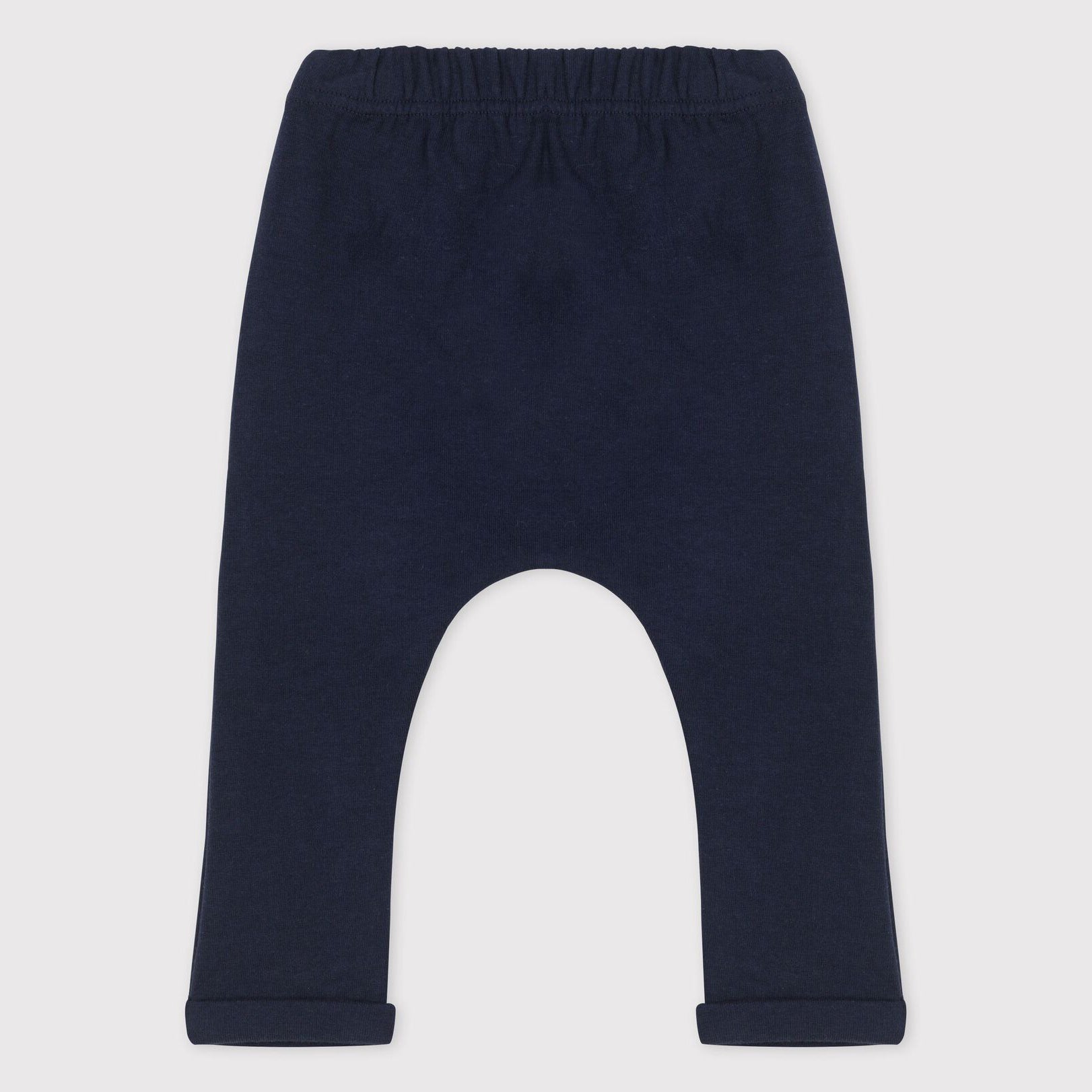 Baby Boys & Girls Navy Cotton Trousers