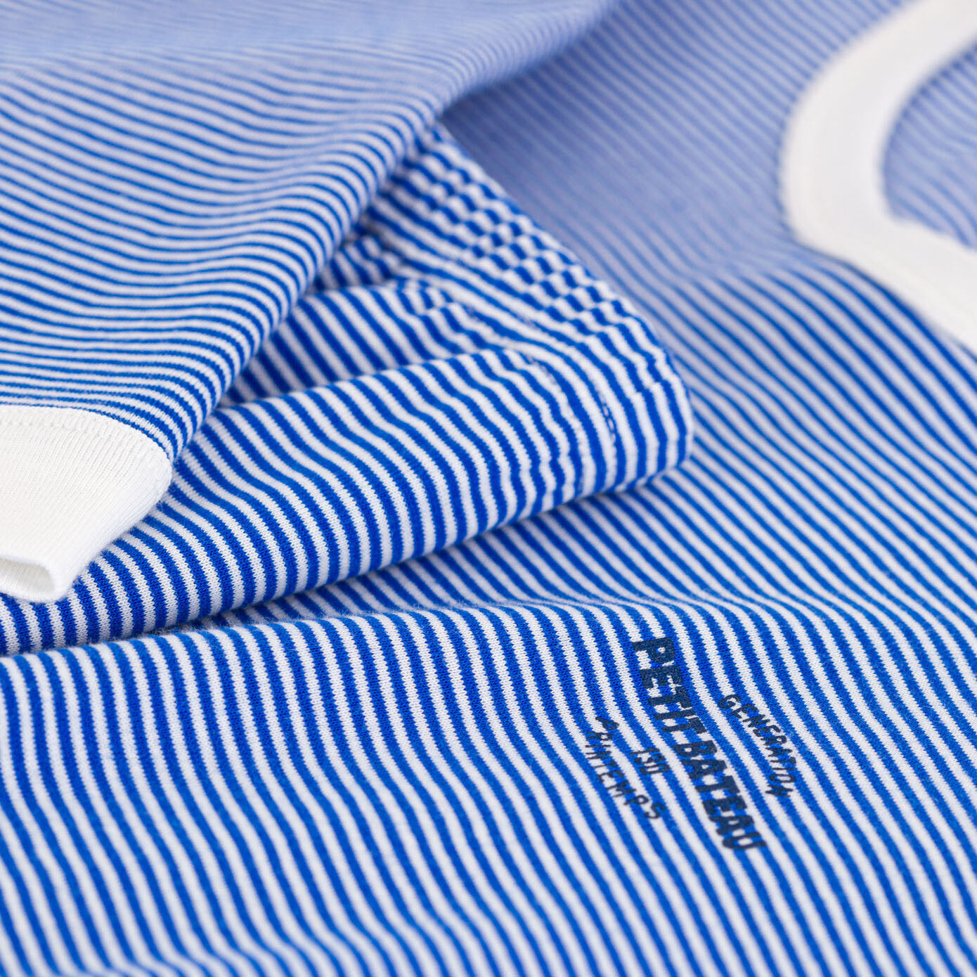 Boys Blue Stripes Cotton Nightwear Set