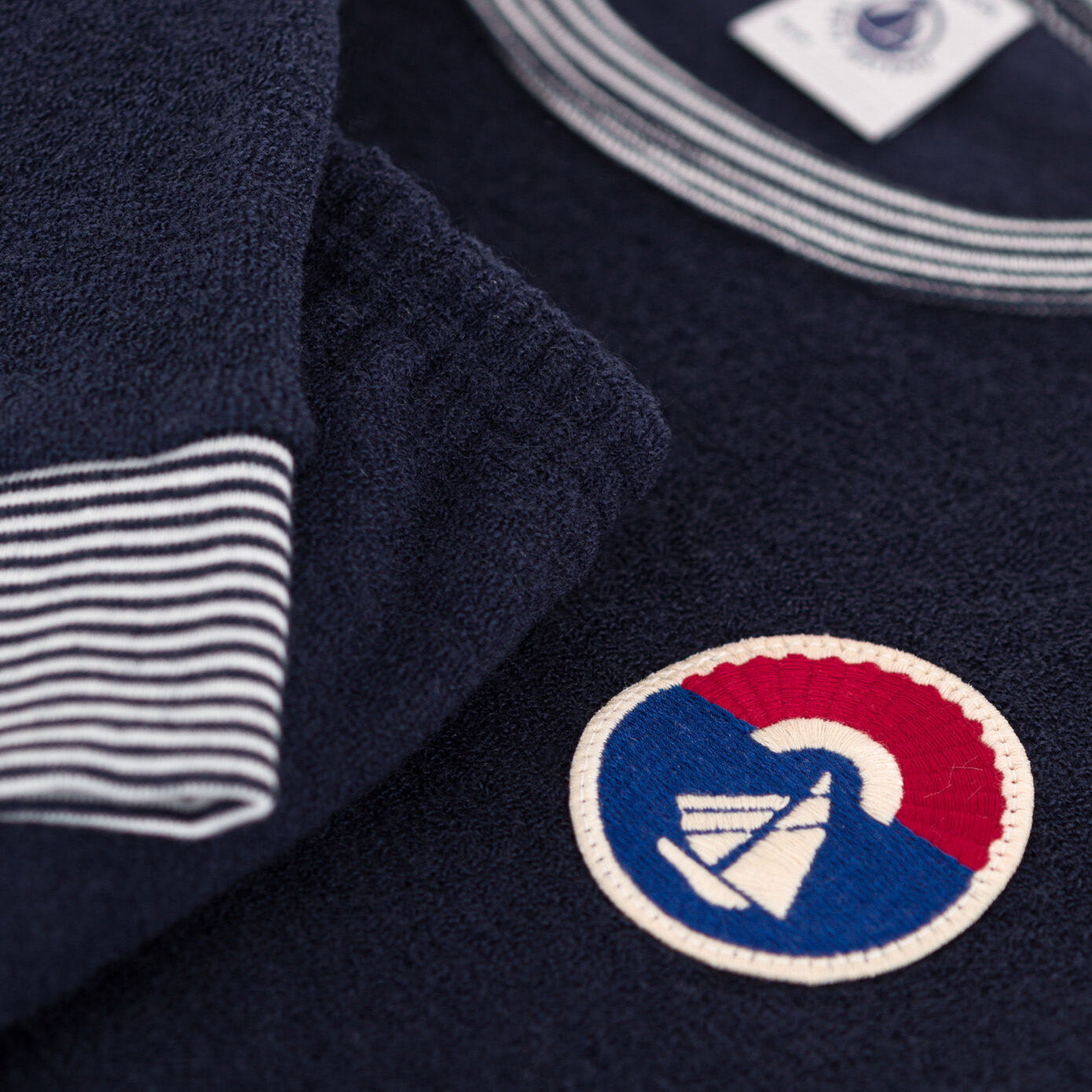 Boys Navy Fleece Nightwear Set