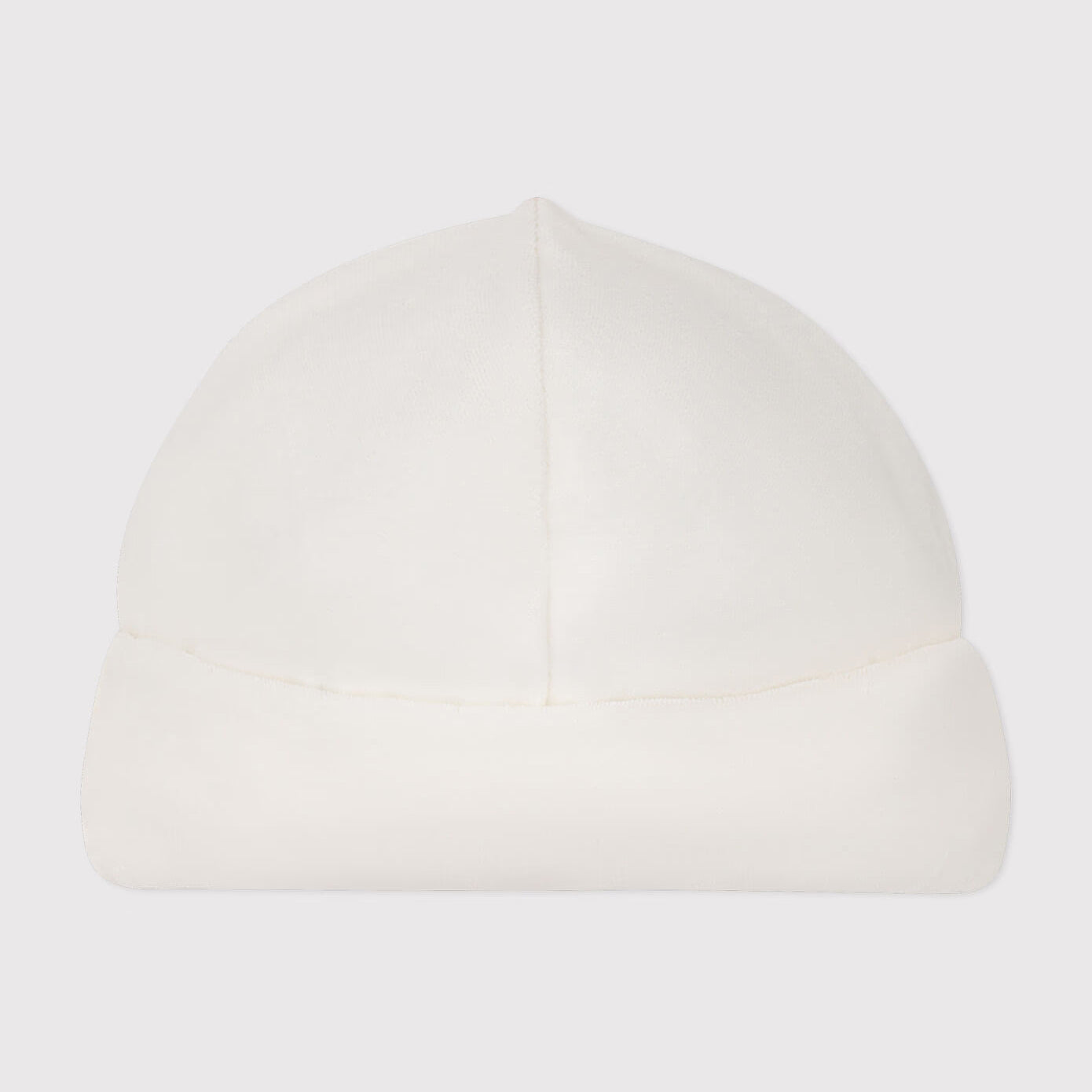 Baby Boys & Girls White Cotton Hat