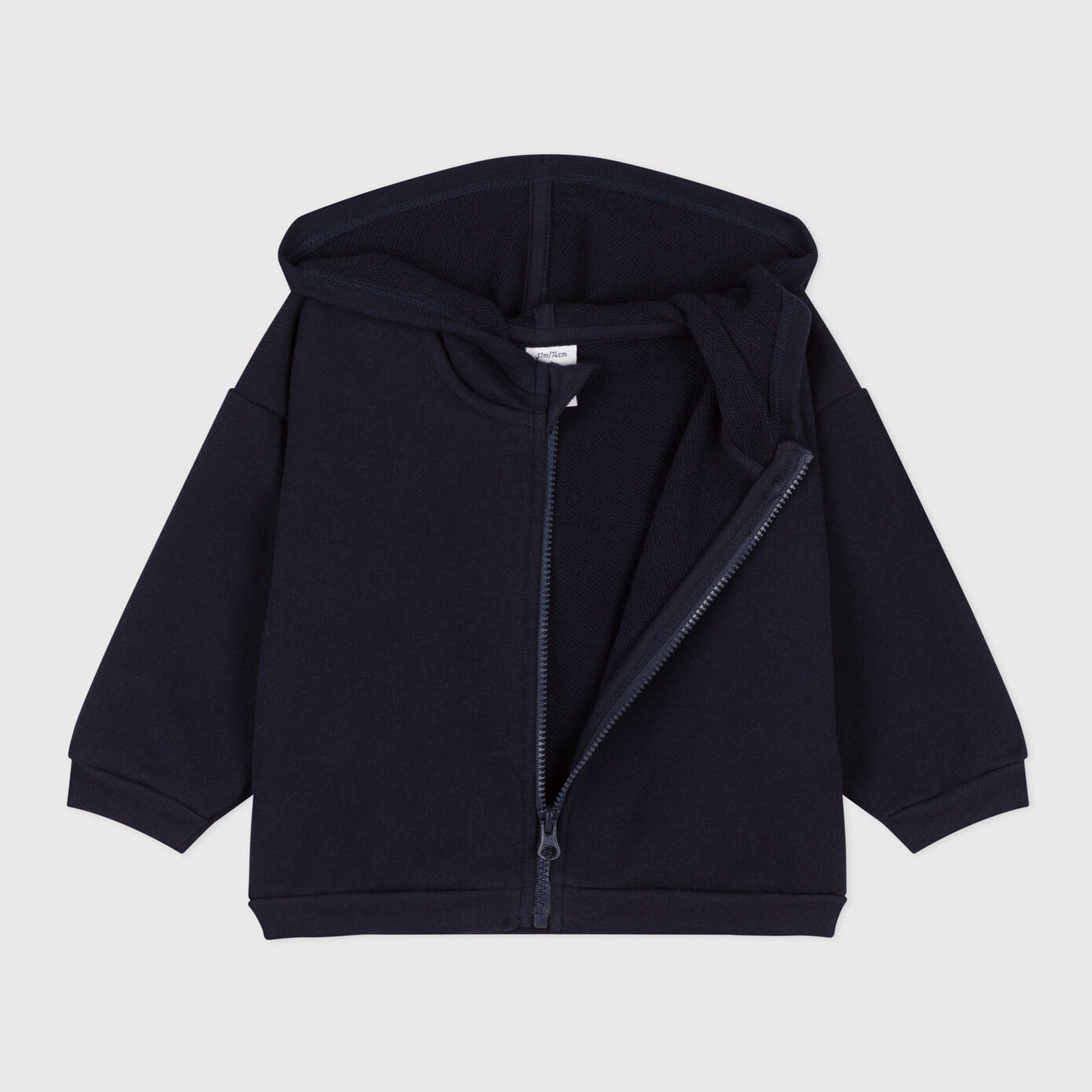 Baby Boys & Girls Navy Zip-Up Top