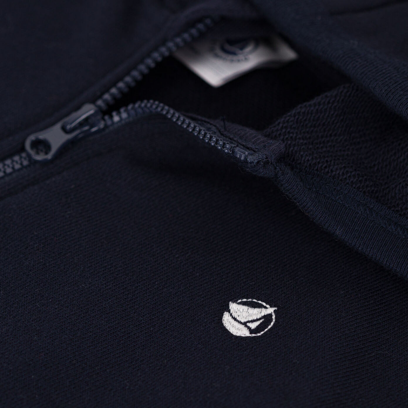 Baby Boys & Girls Navy Zip-Up Top