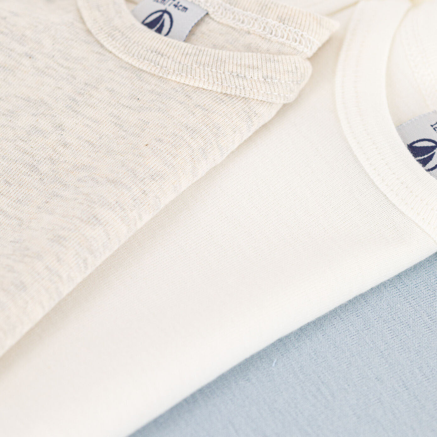 Baby Boys & Girls White Cotton Babysuit Set(3 Pack)