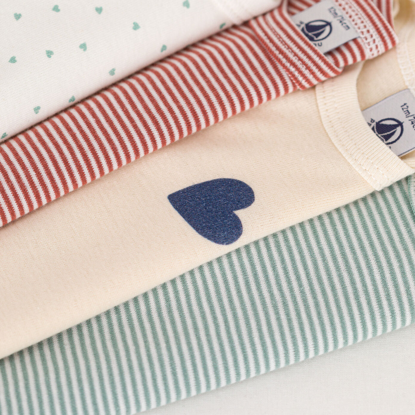 Baby Boys & Girls Multicolor Cotton Babysuit Set(5 Pack)