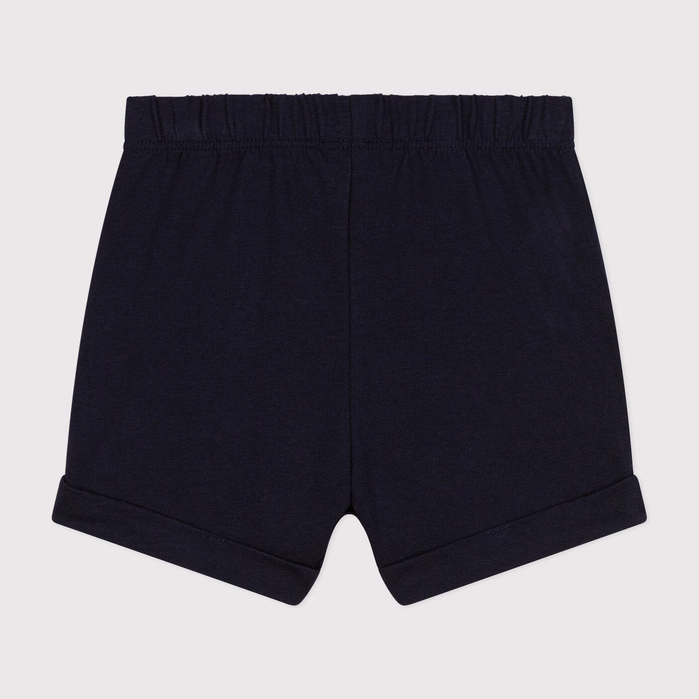 Baby Boys & Girls Navy Cotton Shorts