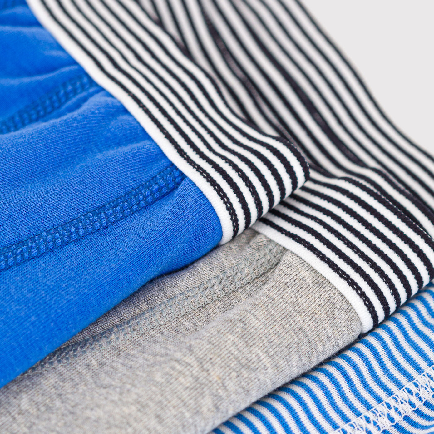 Boys Tricolor Cotton Underwear Set(3 Pack)