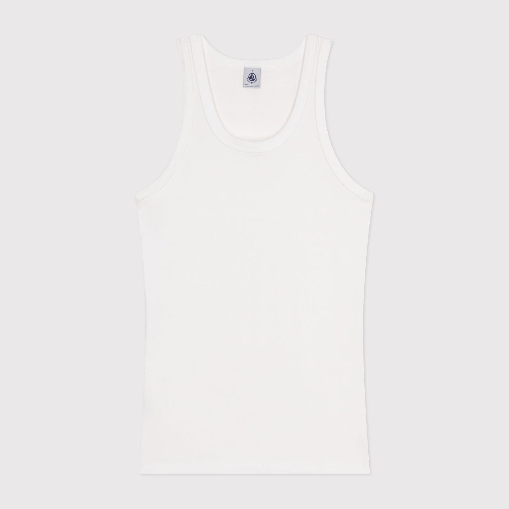 Women White Cotton Vest