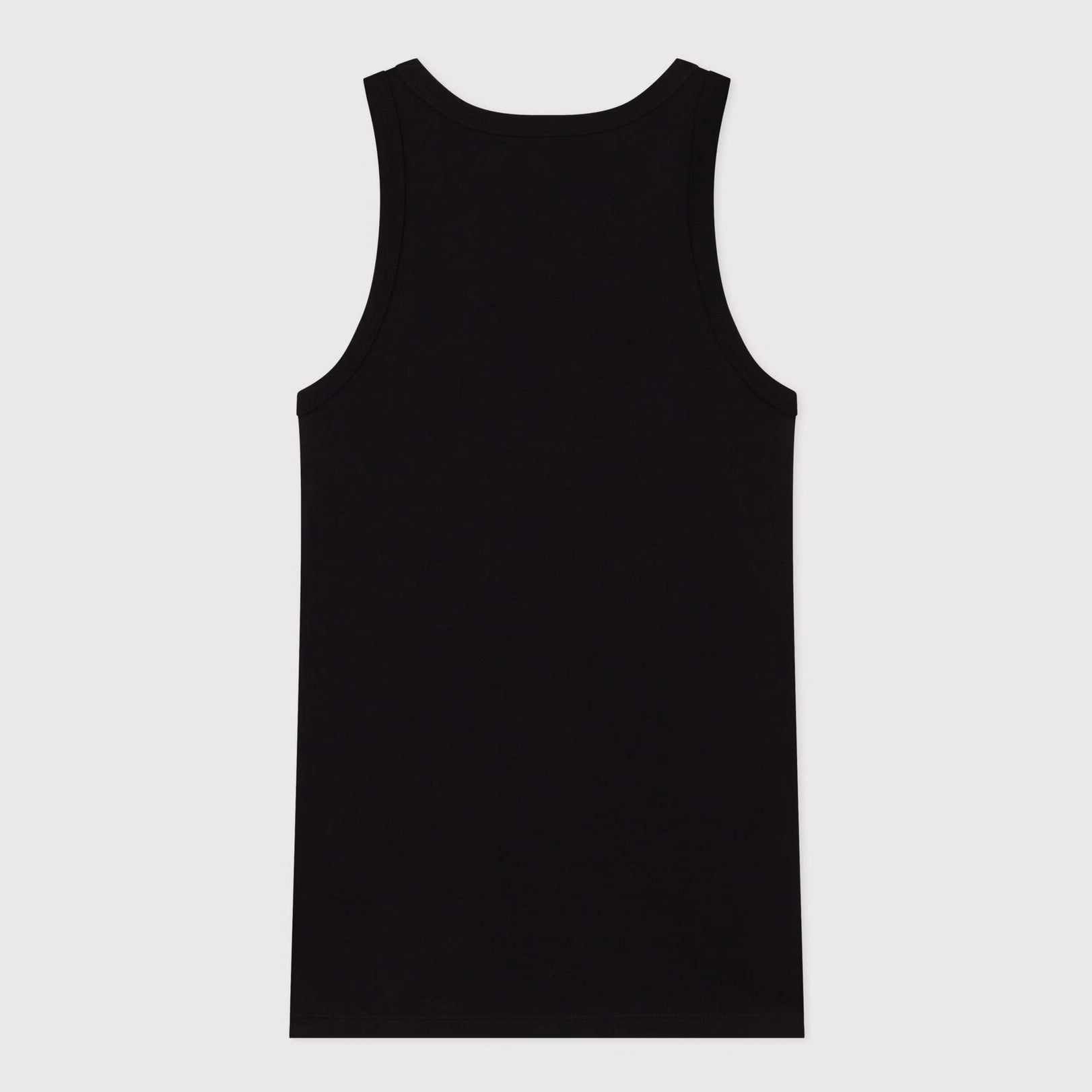 Women Black Cotton Vest