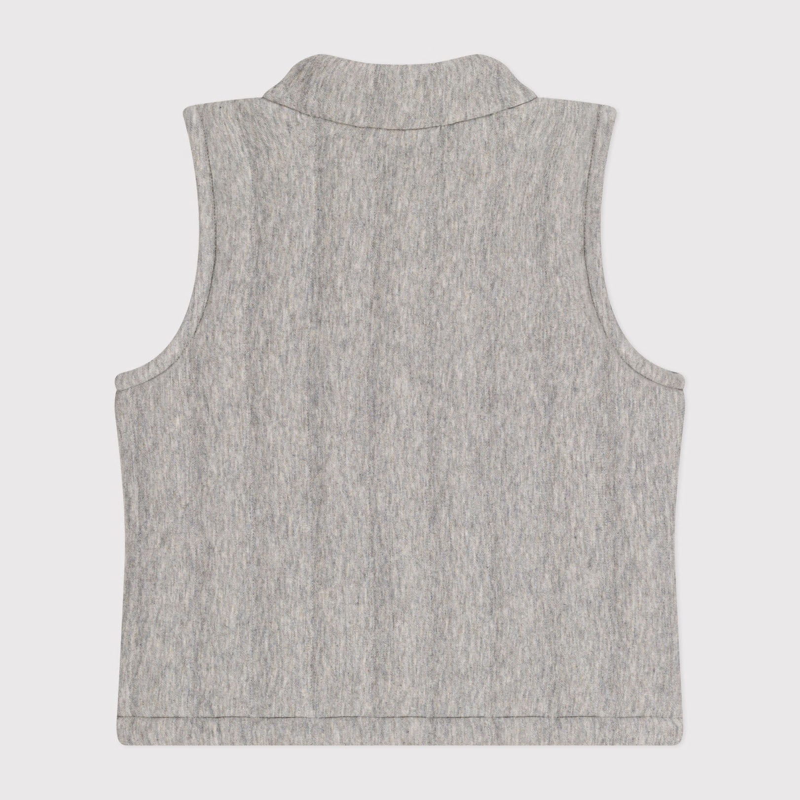 Baby Boys Grey Cotton Gilet