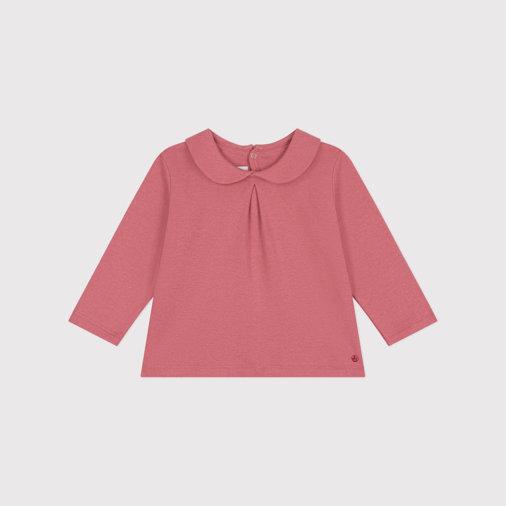 Baby Girls Pink Cotton T-Shirt