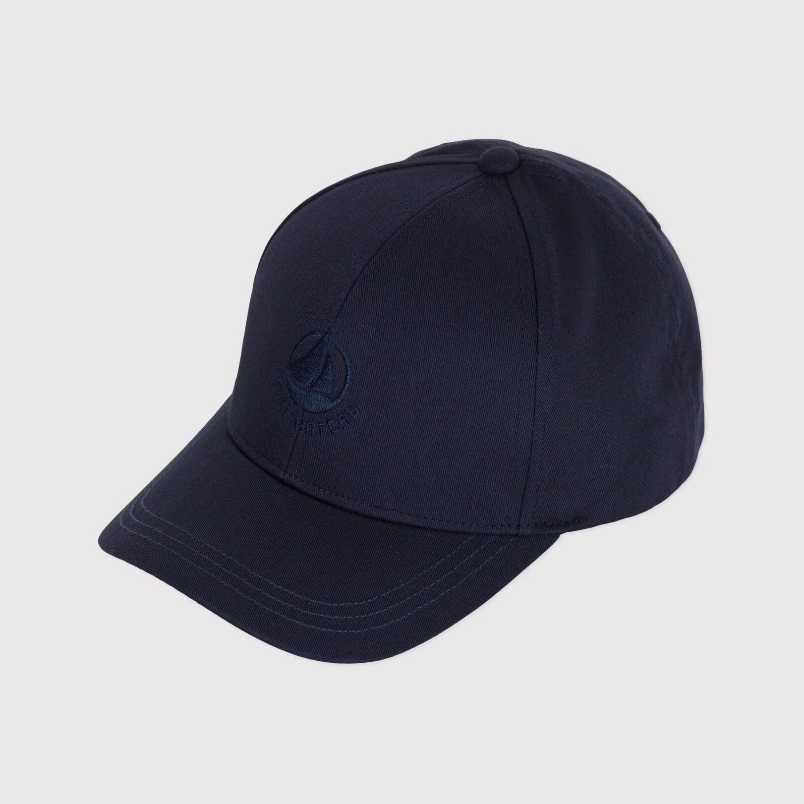 Boys Navy Embroidered Logo Baseball Cap