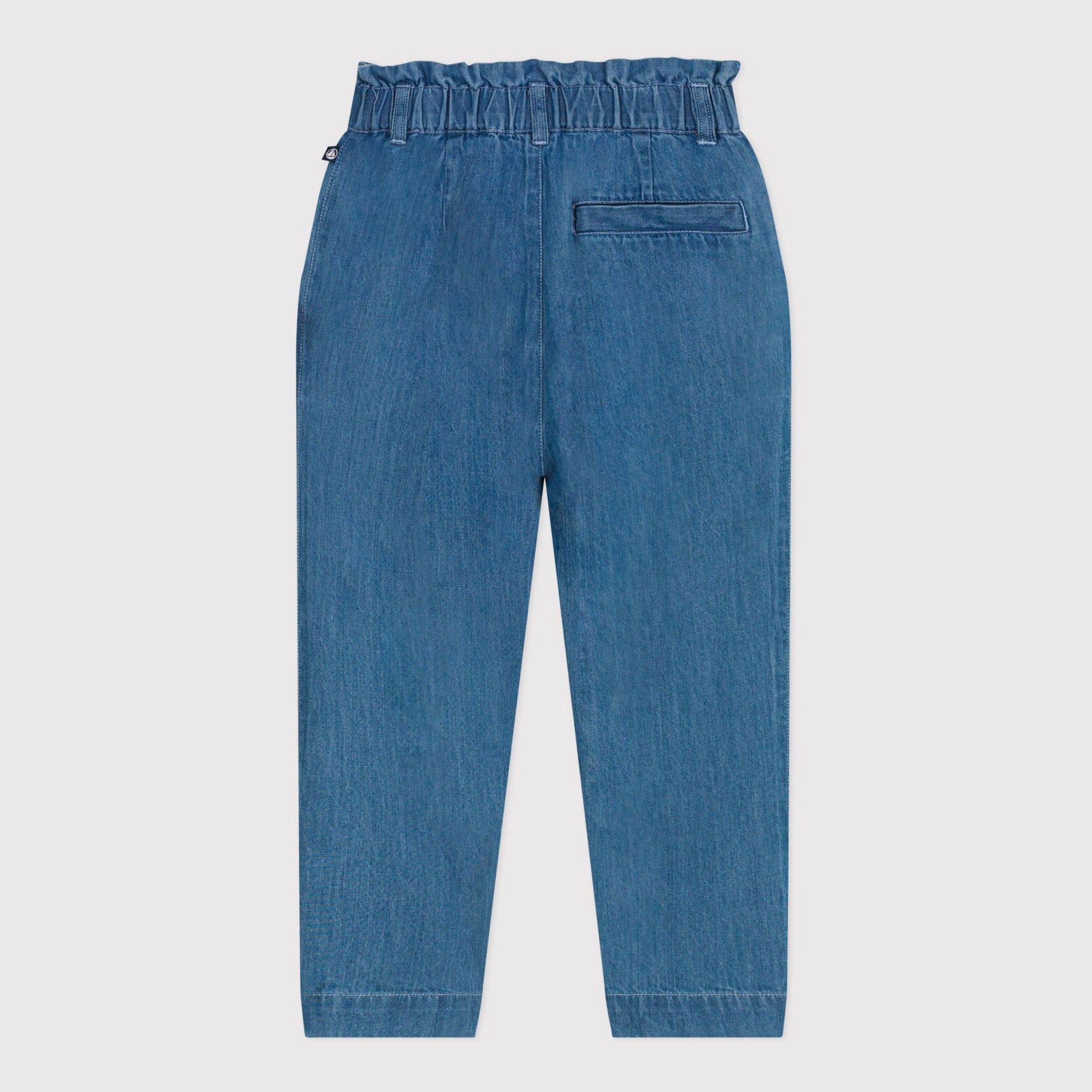 Girls Denim Blue Trousers