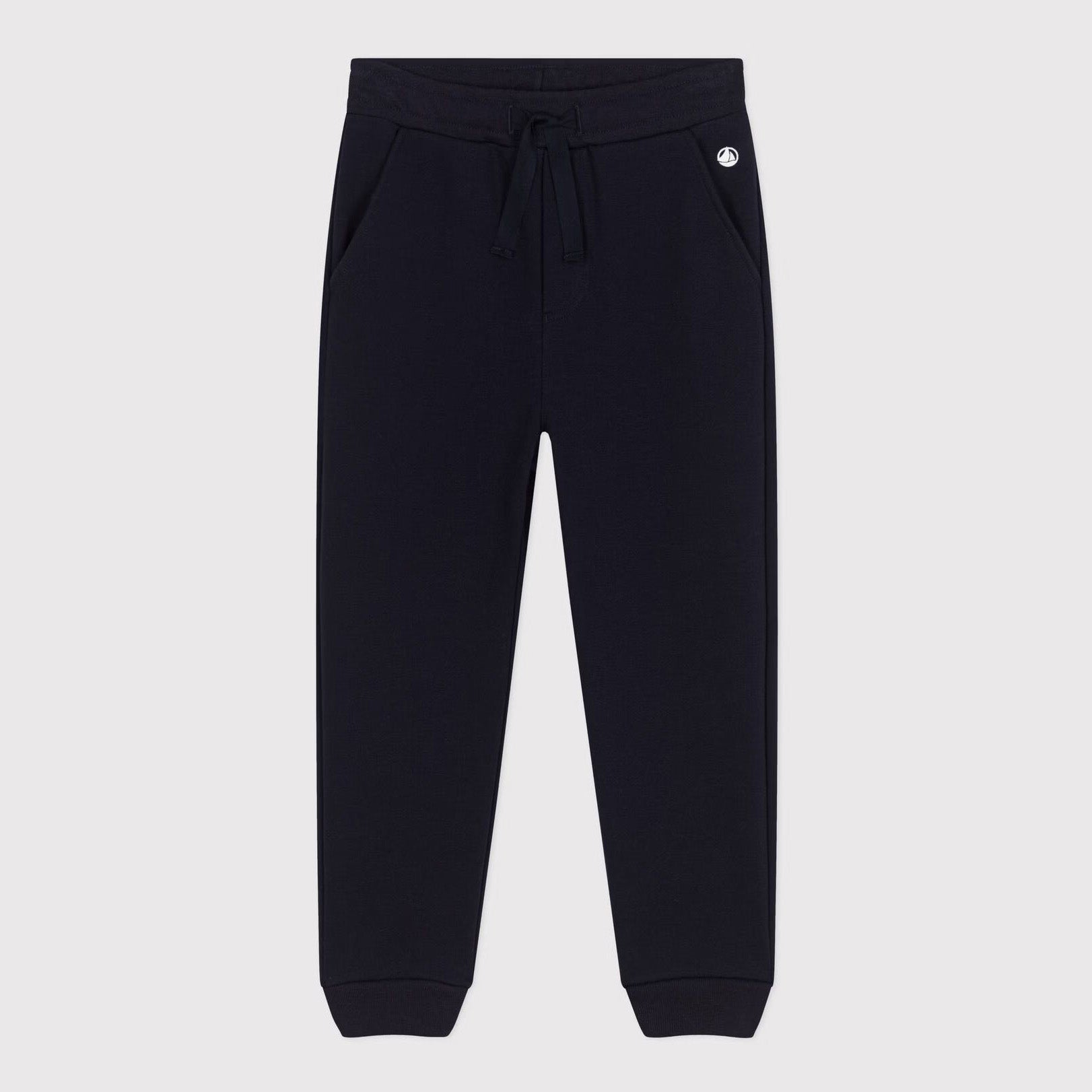 Boys Navy Cotton Trousers
