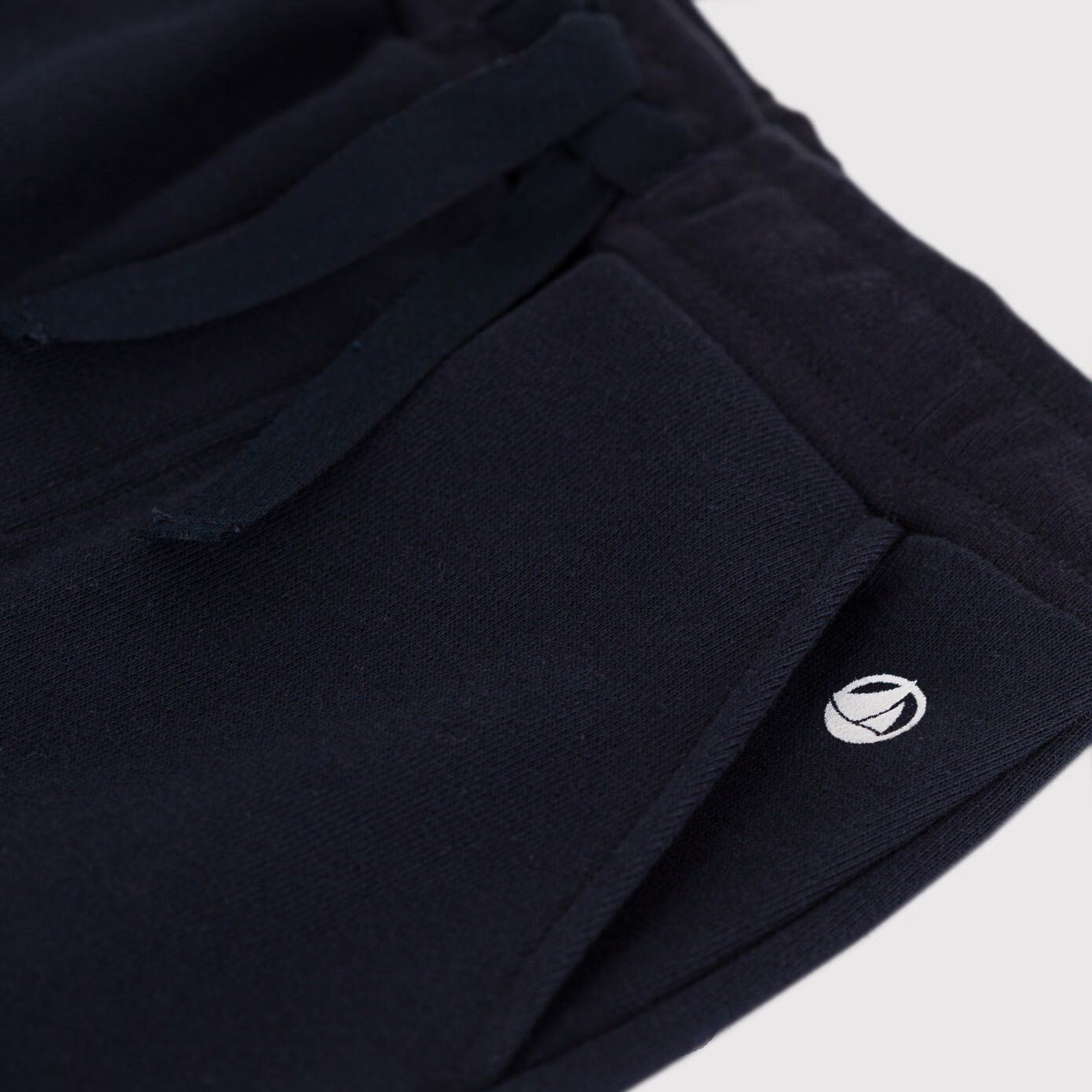 Boys Navy Cotton Trousers