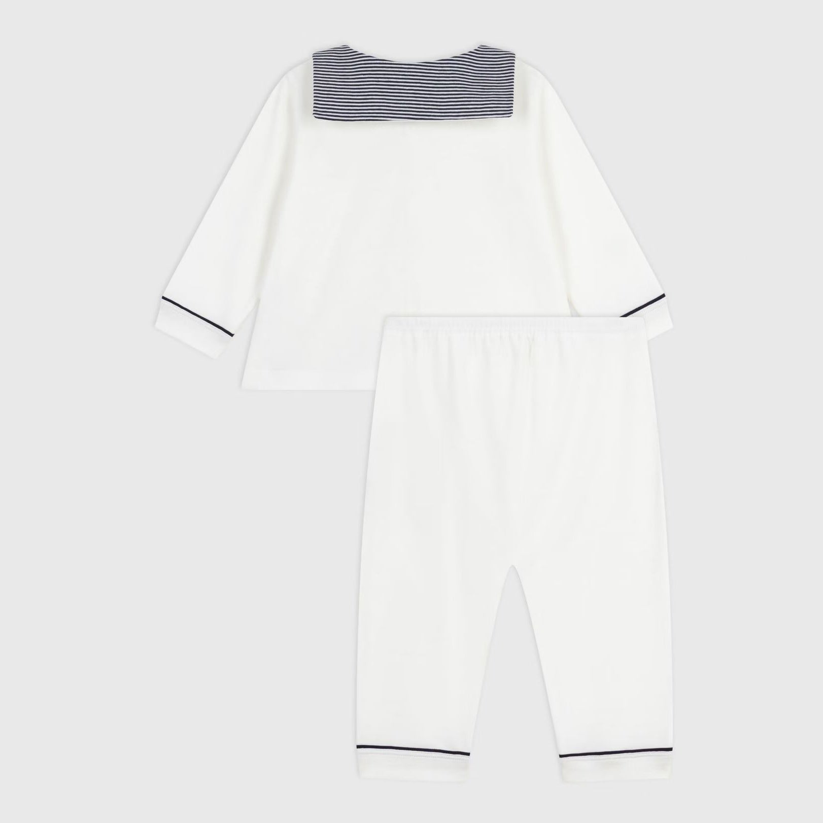 Baby Boys & Girls White Cotton Set