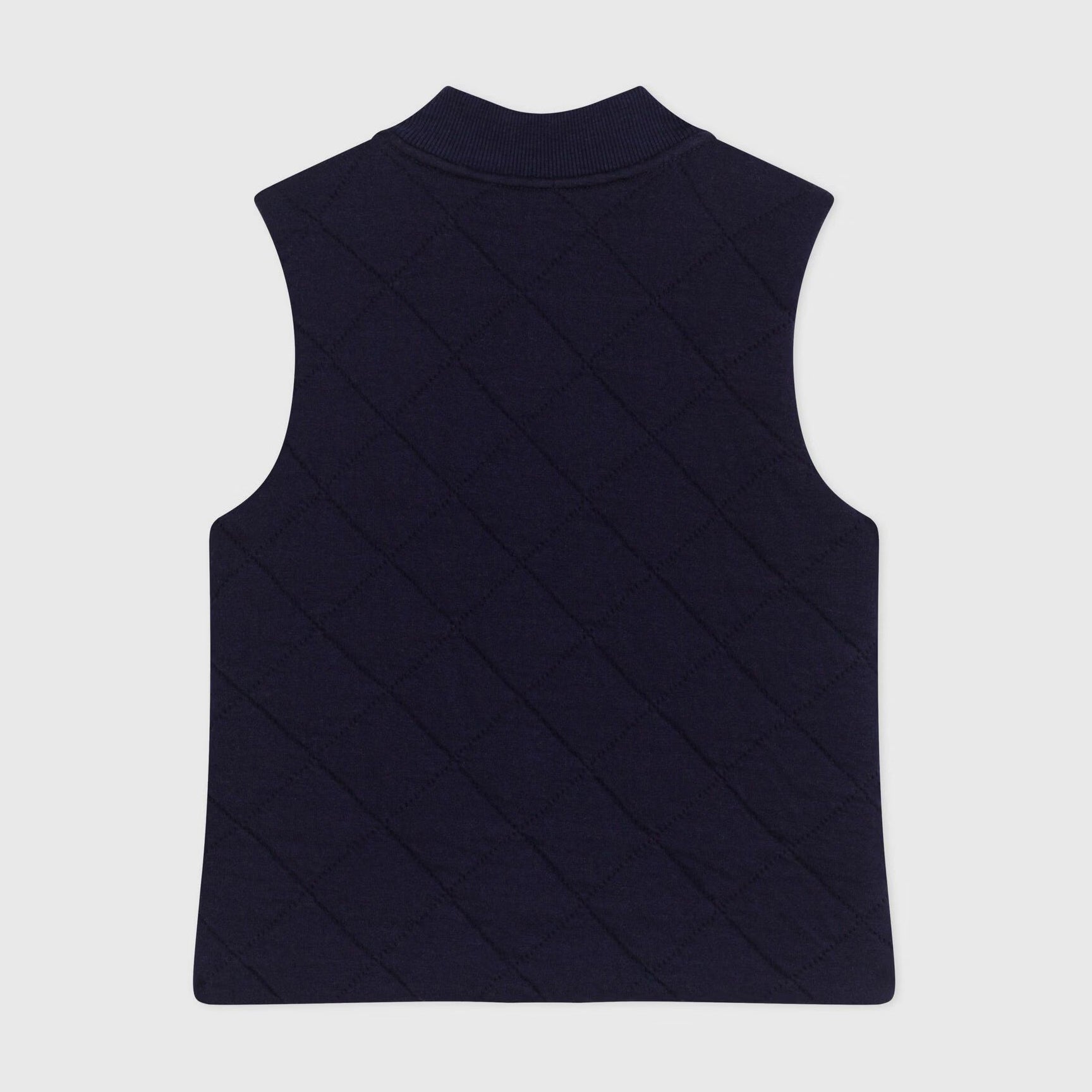 Boys & Girls Navy Cotton Gilet
