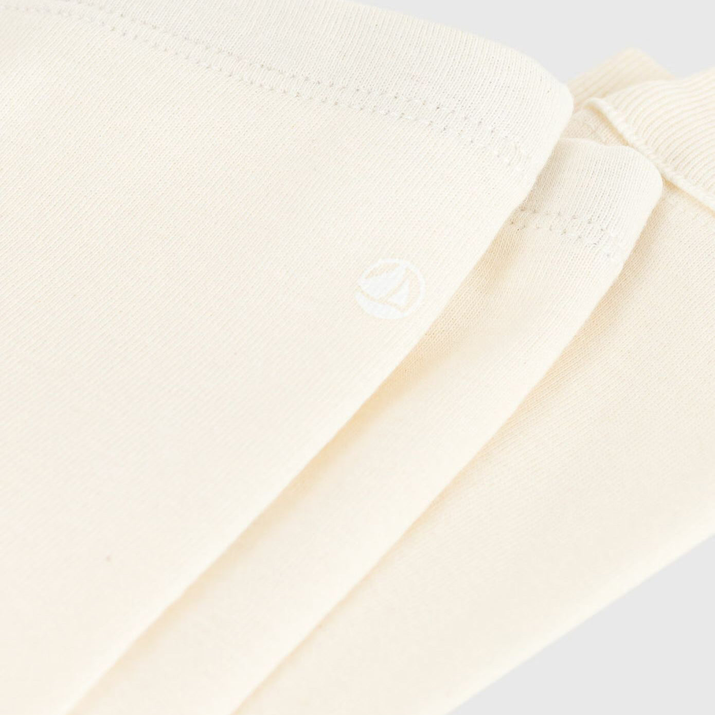 Baby Boys & Girls White Cotton Leggings