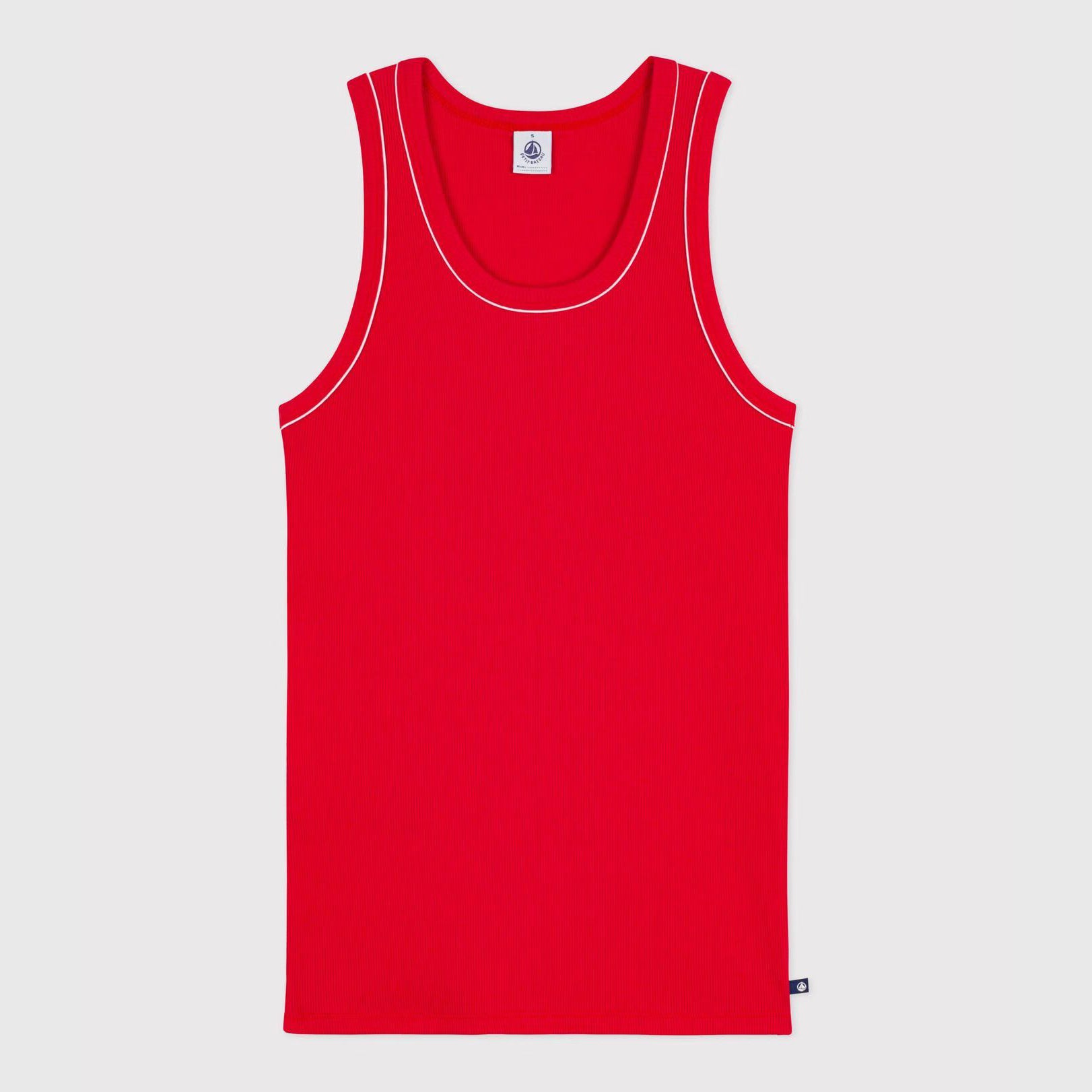 Women Red Cotton Vest
