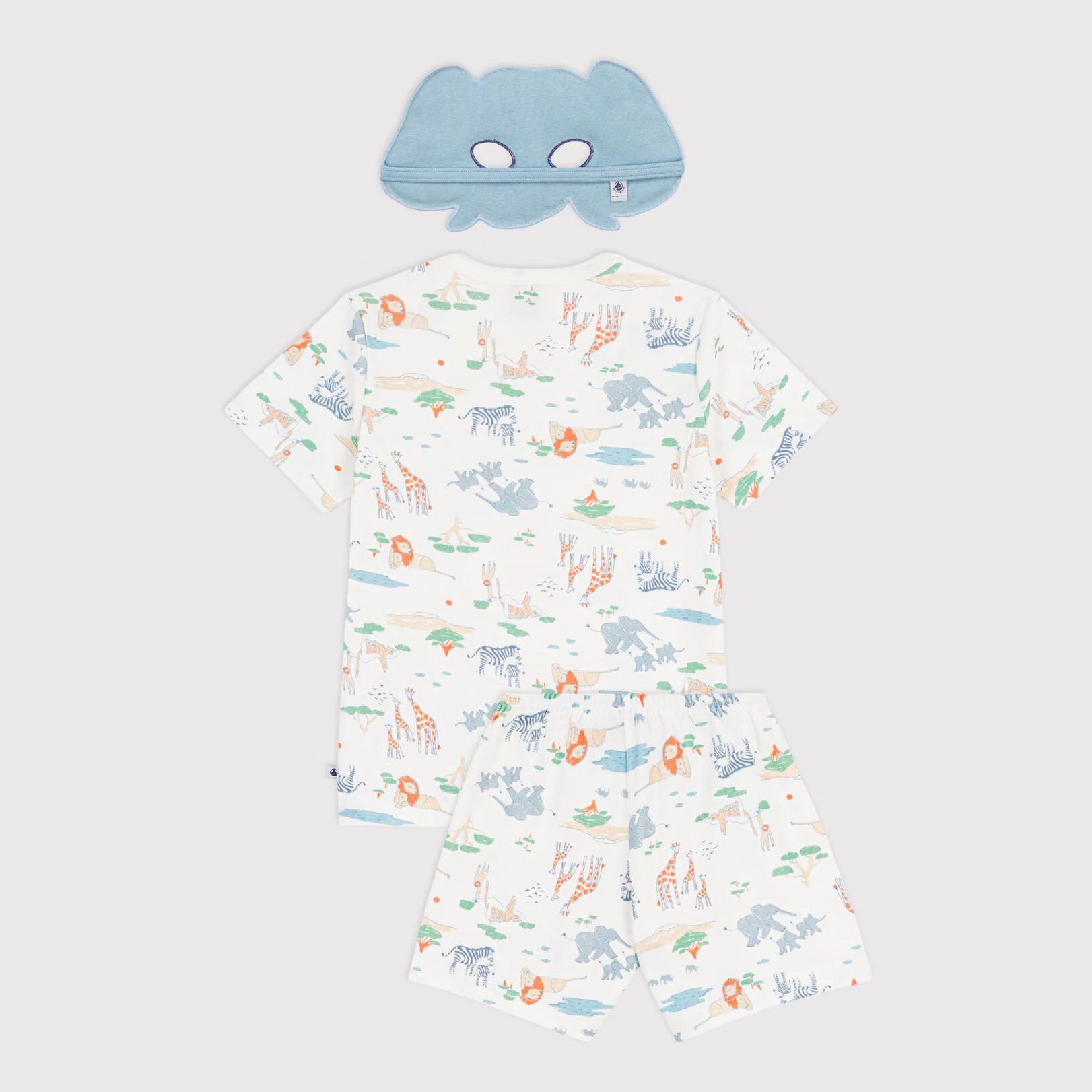 Boys Multicolor Printed Cotton Nightwear Set