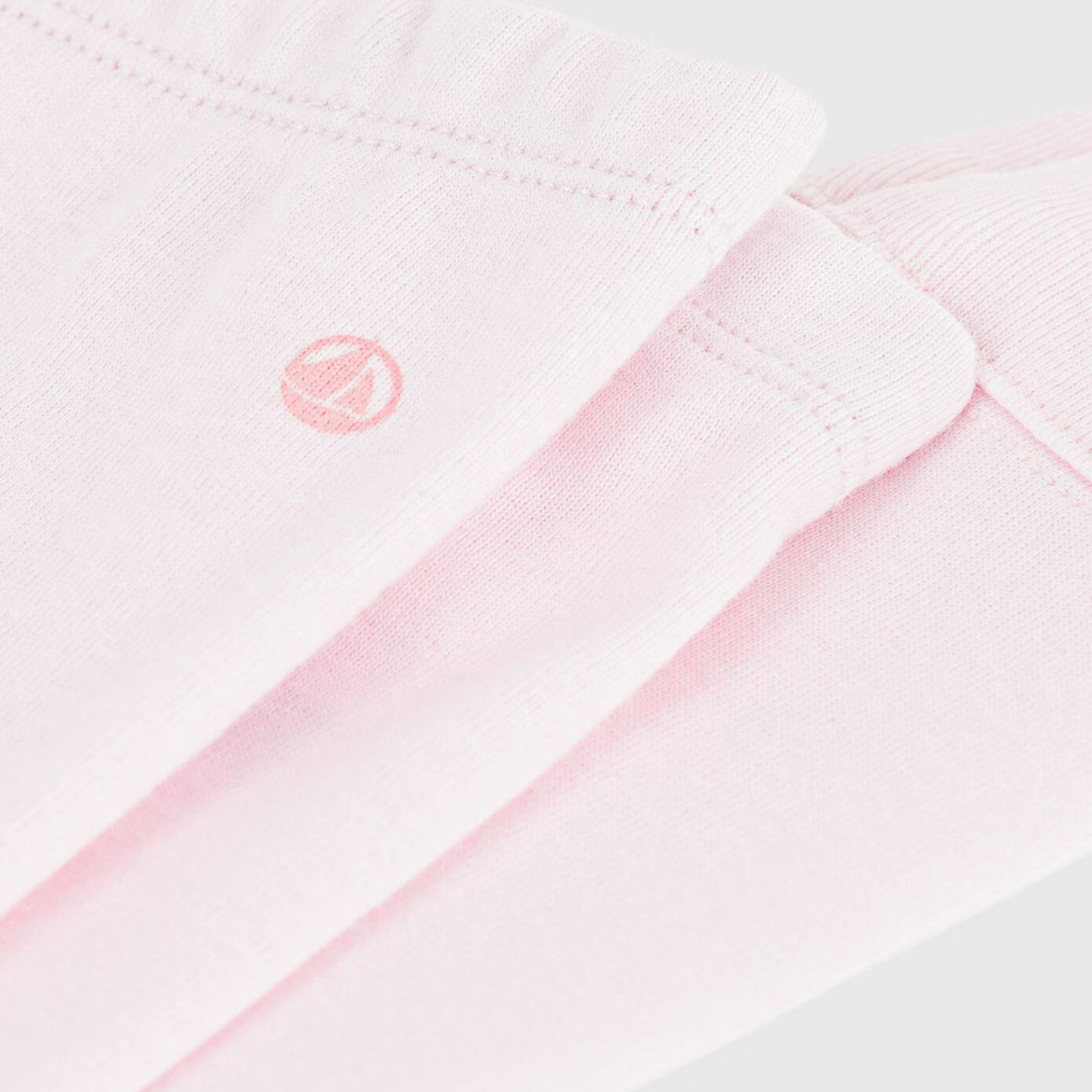 Baby Girls Light Pink Cotton Leggings