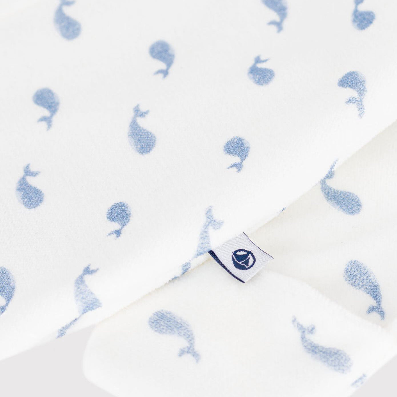 Baby Boys & Girls White Printed Cotton Babysuit