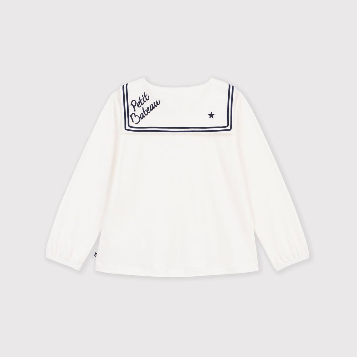 Girls White Cotton Top