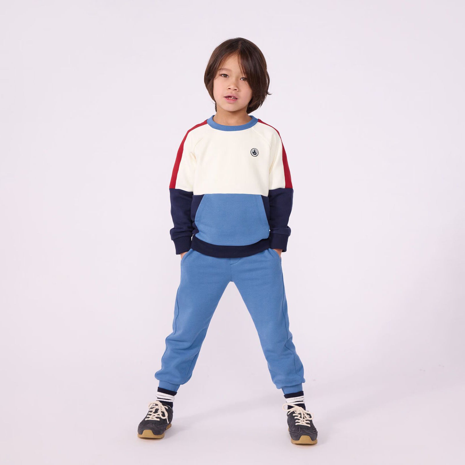 Boys Multicolor Cotton Sweatshirt