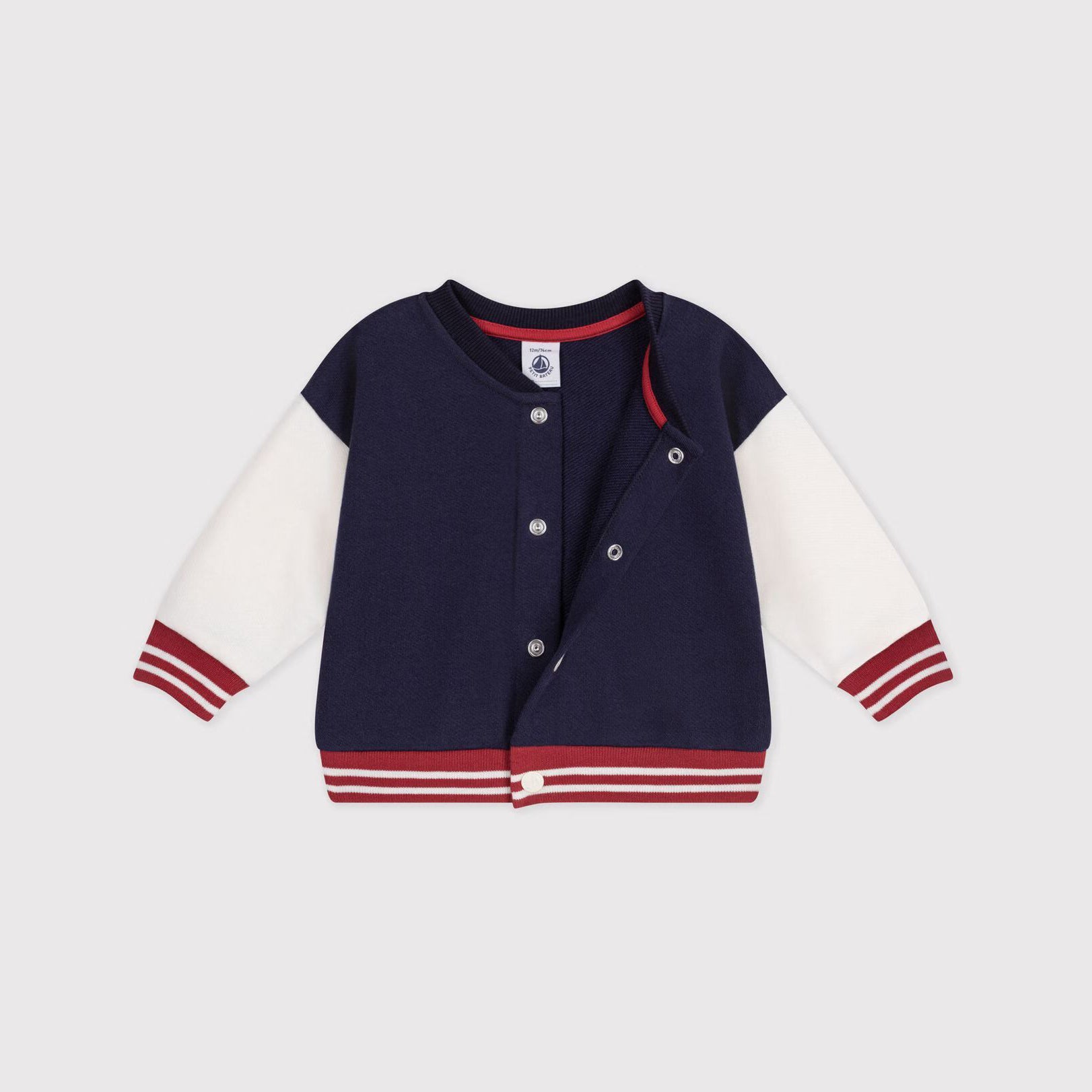 Baby Boys Navy Cotton Jacket